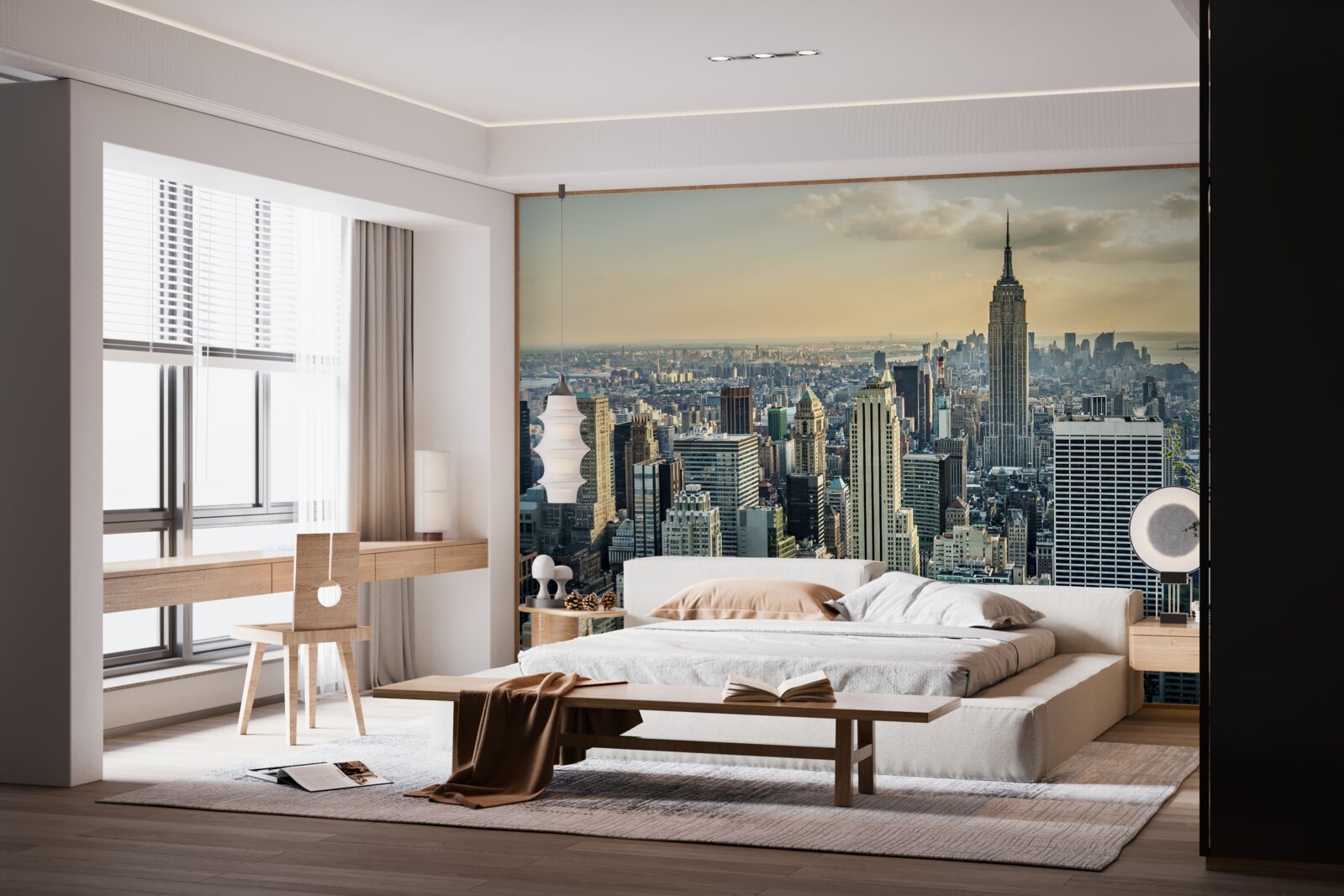 Fototapeta widok 360 stopni na nowy jork