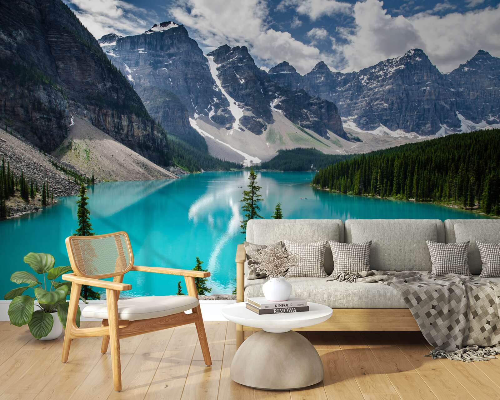 Fototapeta błękit górskich potoków