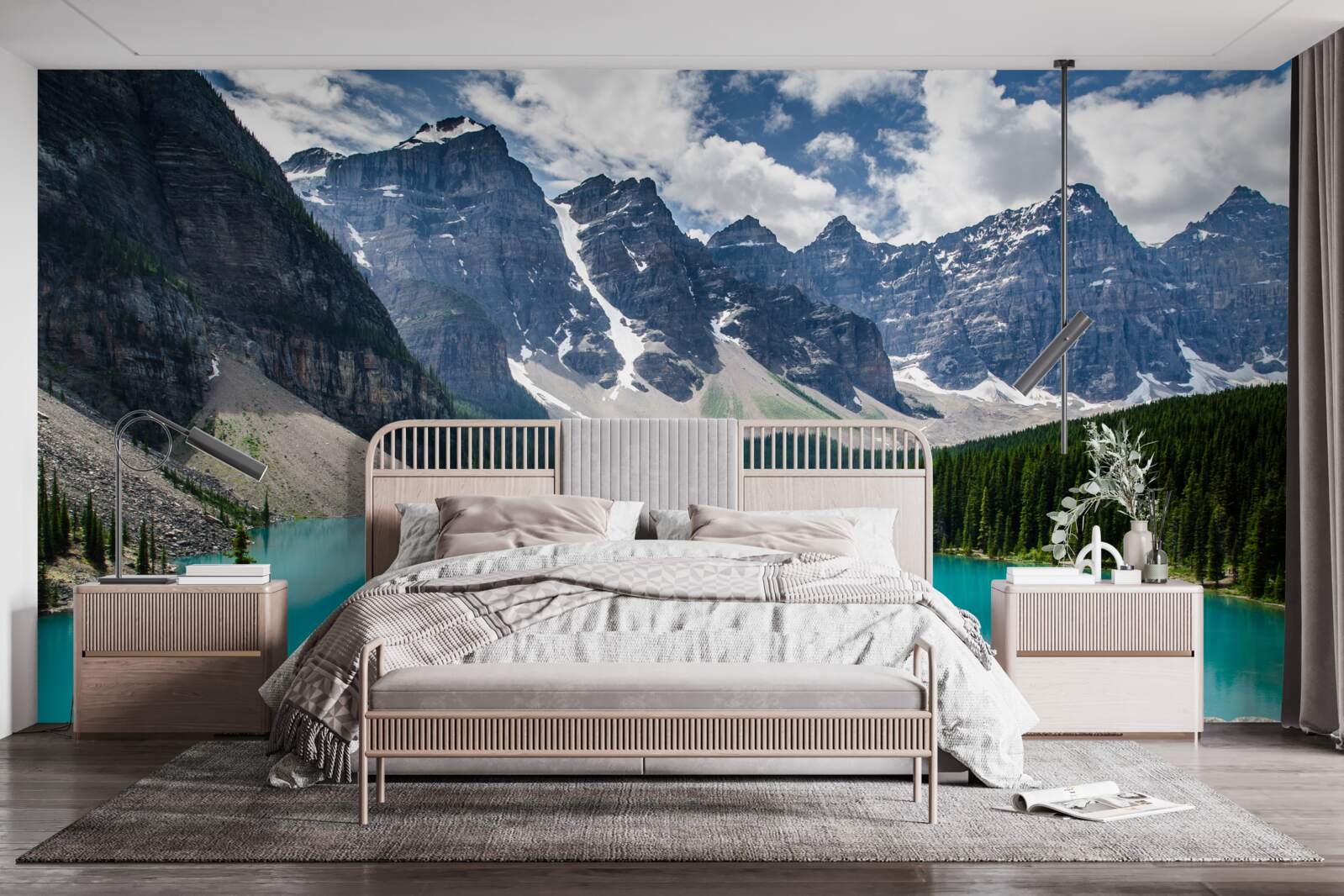 Fototapeta błękit górskich potoków