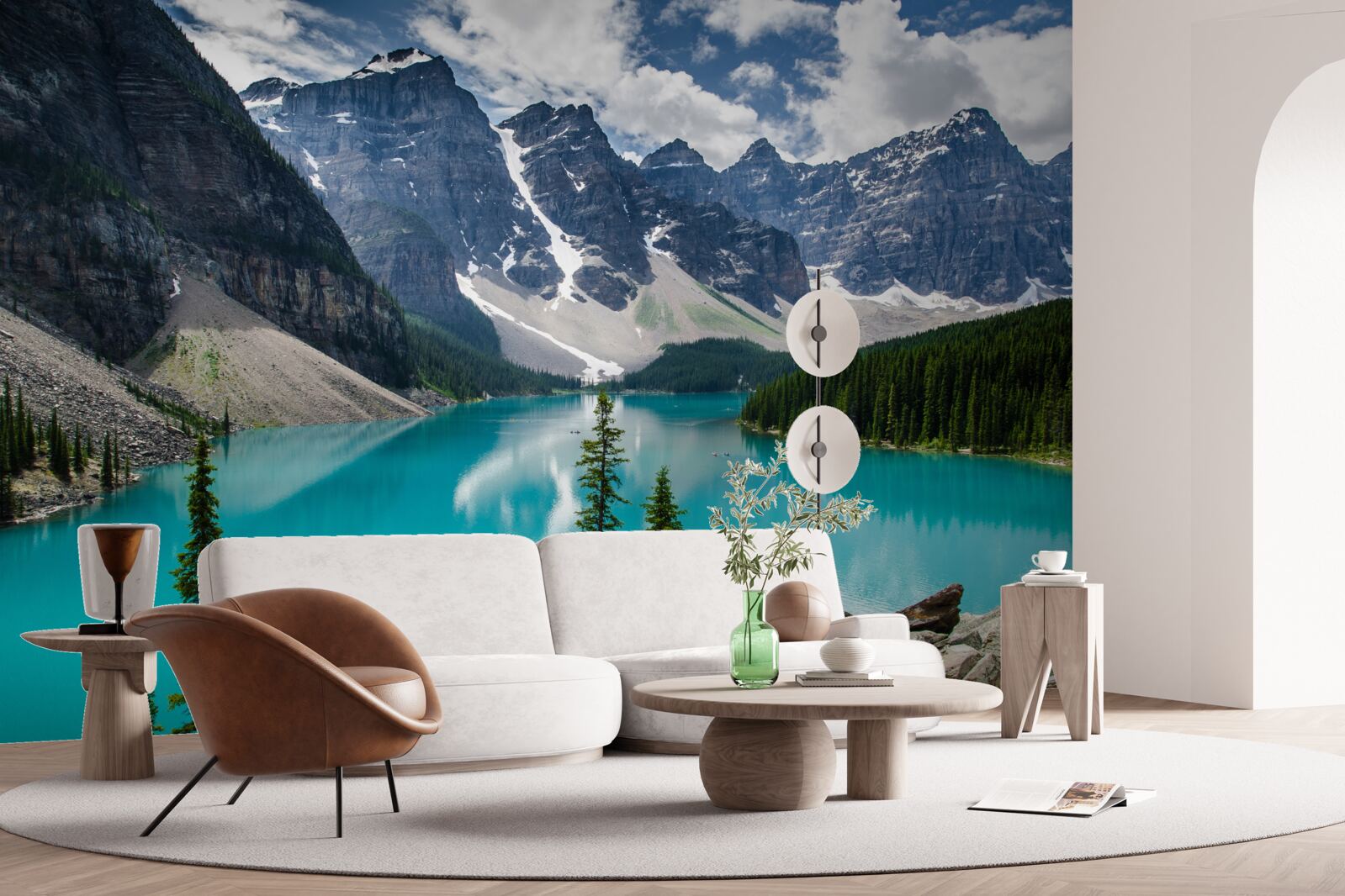 Fototapeta błękit górskich potoków