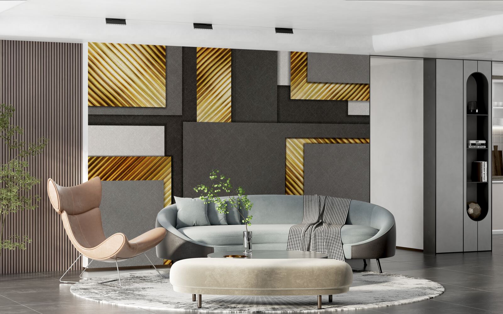 Fototapeta idealny proporcjonalny rozkład pomiędzy prostokątami