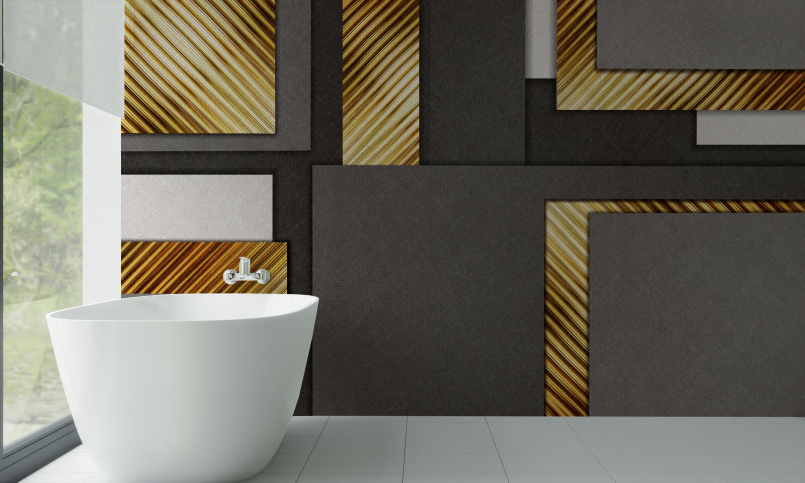 Fototapeta idealny proporcjonalny rozkład pomiędzy prostokątami