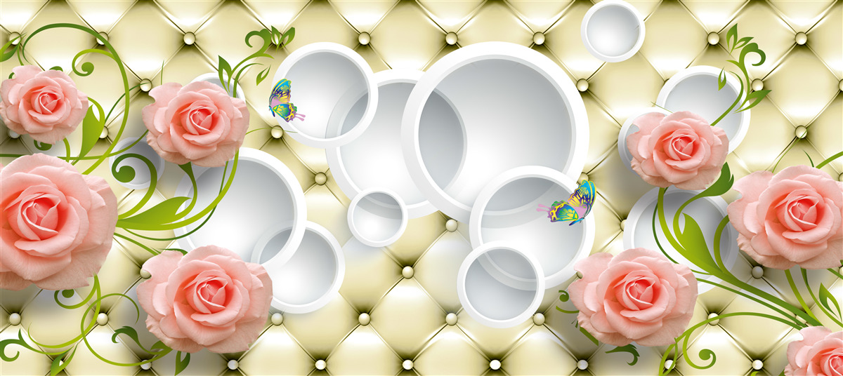 Fototapeta pączek różowej róży jest przepiękny