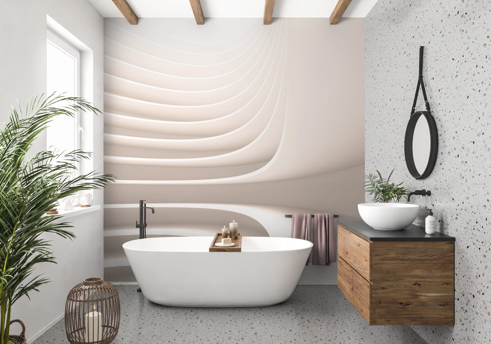 Fototapeta metaforyczne kroki w nieskończoność