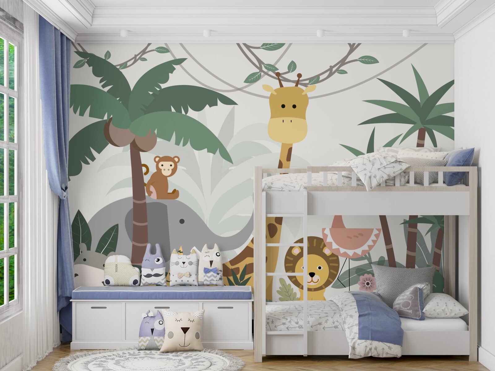 Fototapeta animowana podróż przez dziką przyrodę