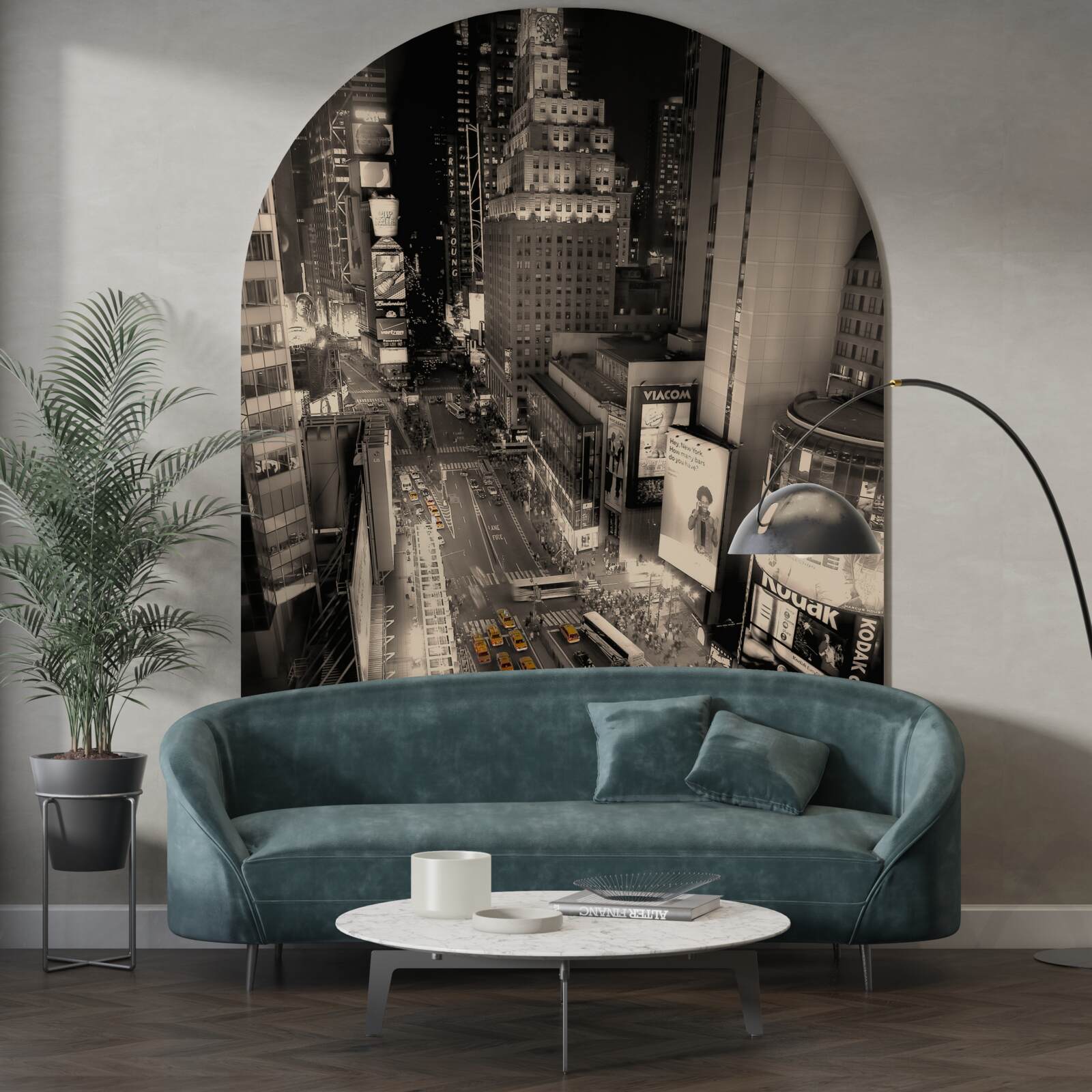 Fototapeta times square i żółte taksówki