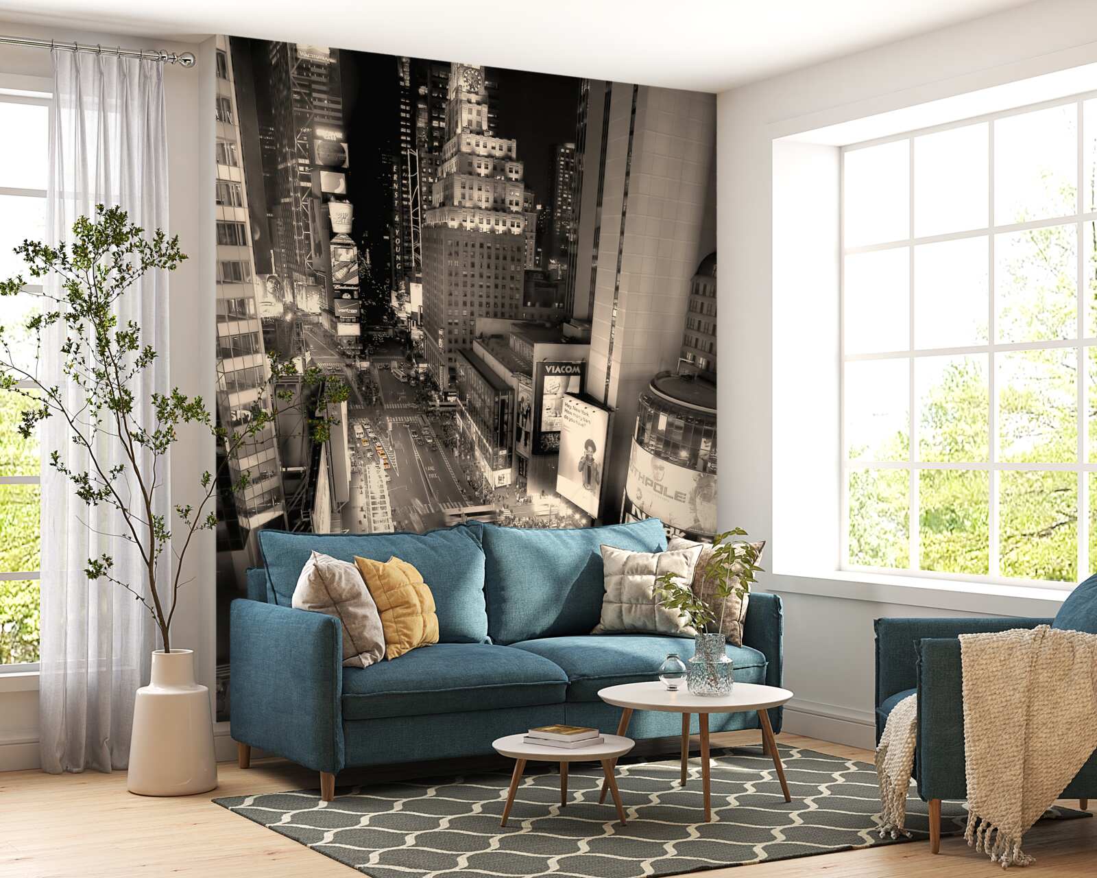 Fototapeta times square i żółte taksówki