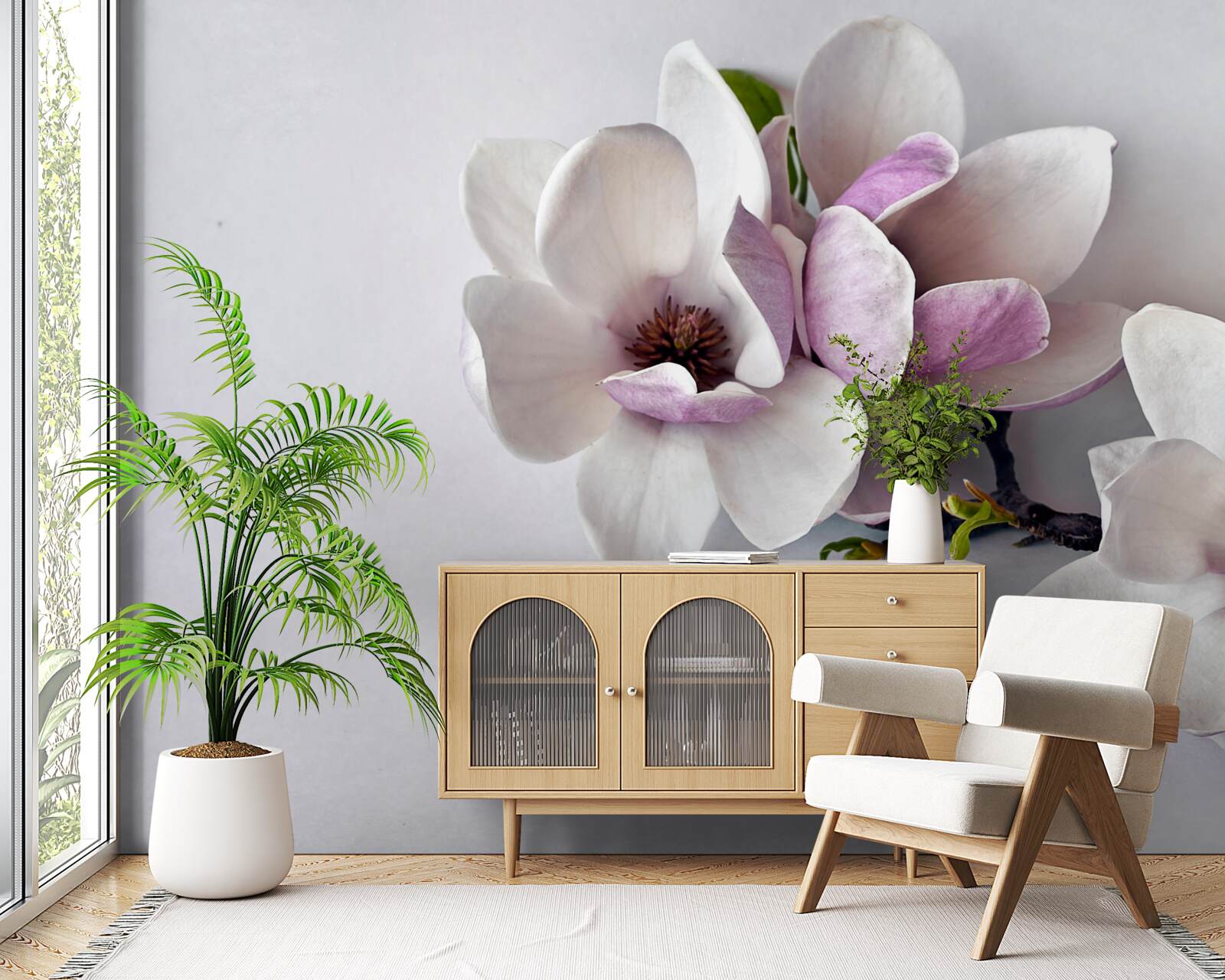 Fototapeta kwiaty o niesamowitej urodzie i dużych rozmiarach