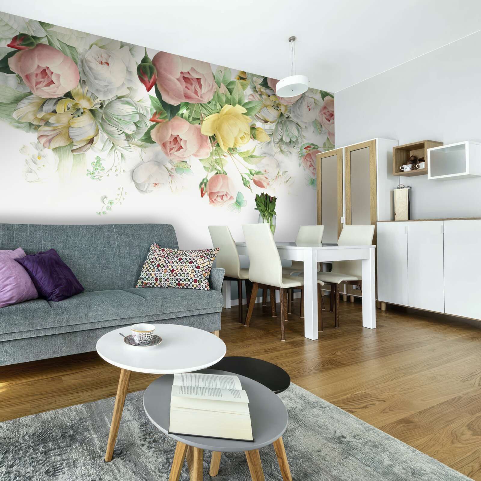 Fototapeta zespół jesiennej flory