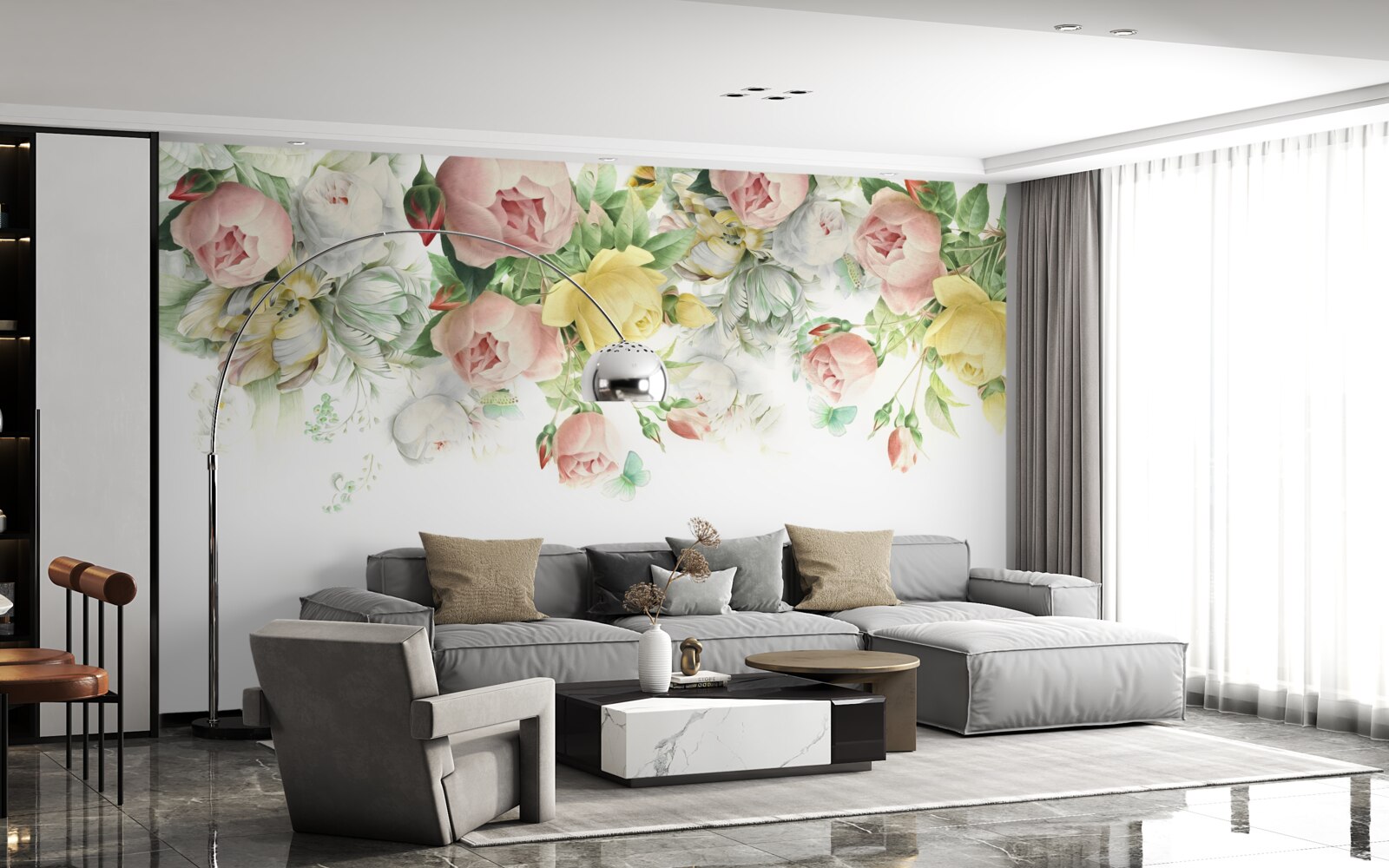 Fototapeta zespół jesiennej flory