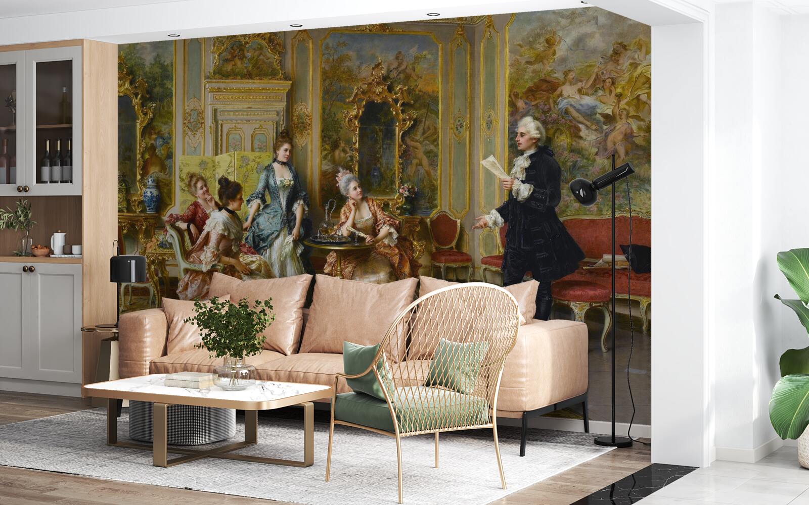 Fototapeta podziw dla pań za ich pasję do czytania poezji