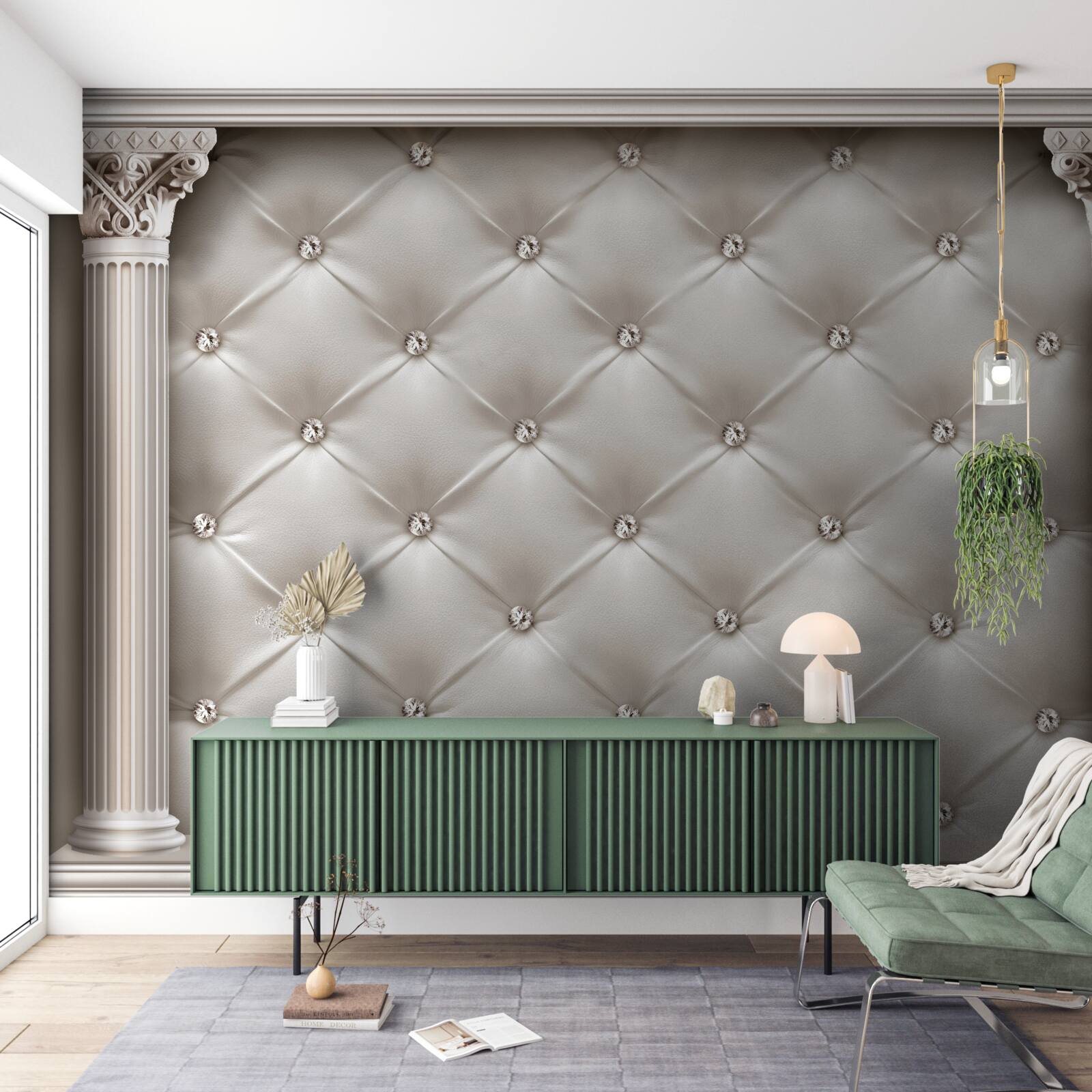 Fototapeta zaokrąglenia i ozdobne wykończenia