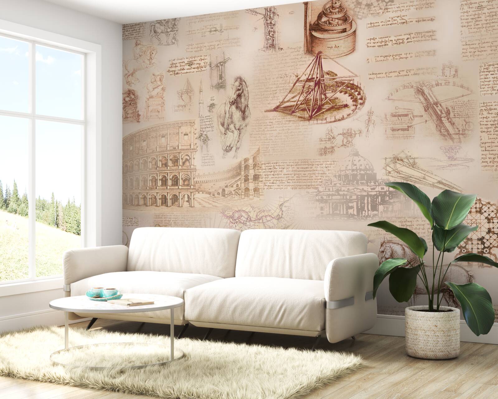 Fototapeta starożytny rzym i retro włochy