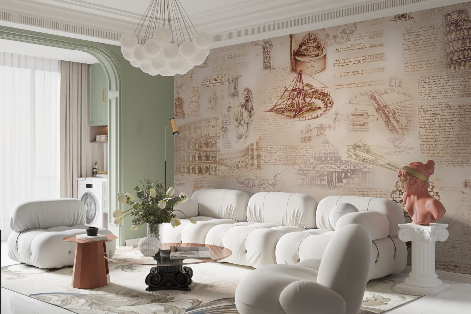 Fototapeta starożytny rzym i retro włochy