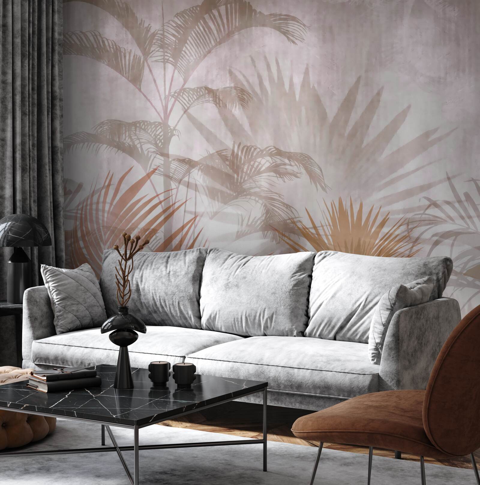 Fototapeta rośliny tropikalne z delikatnością