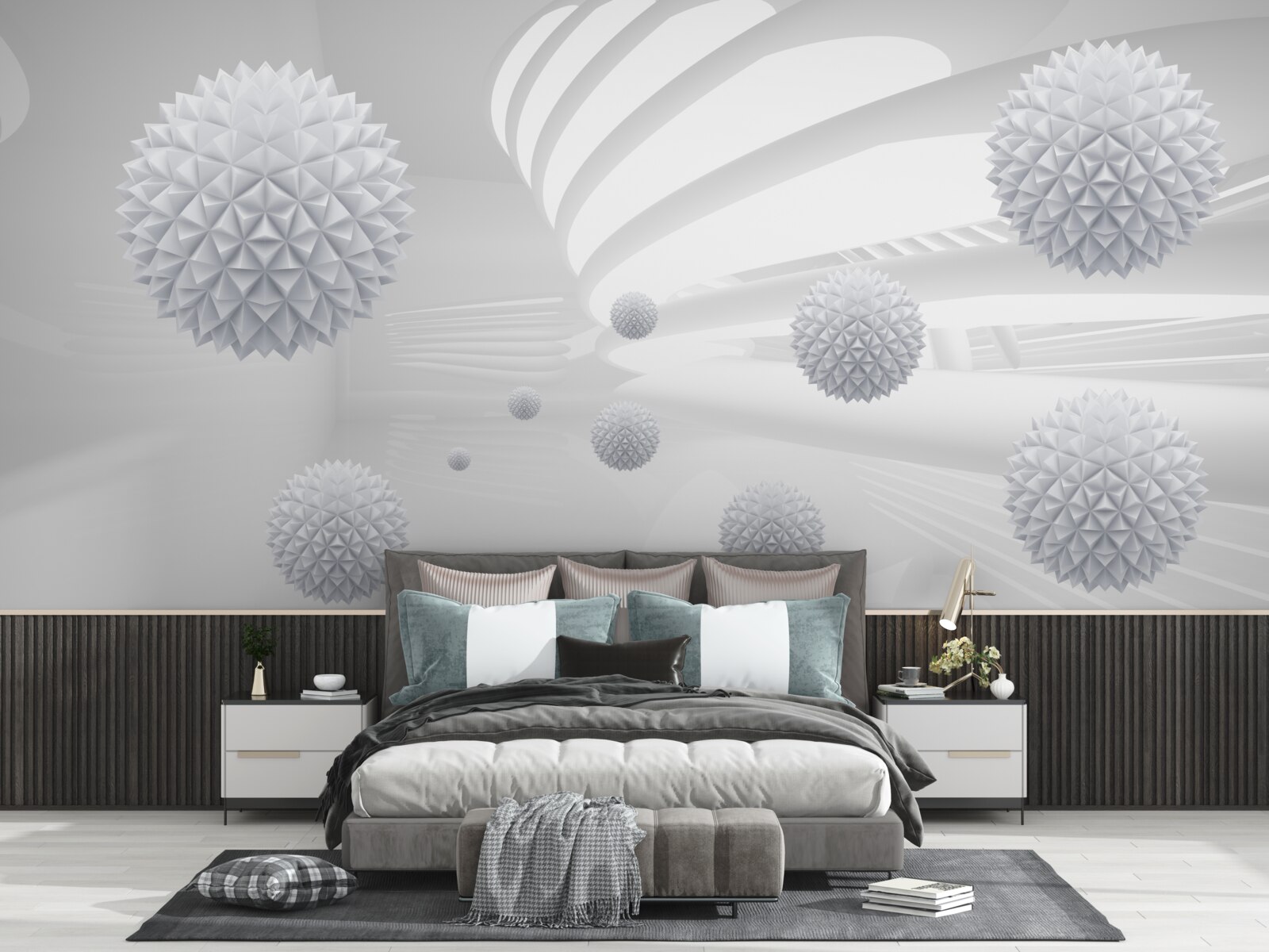 Fototapeta kulki krążące wokół środka