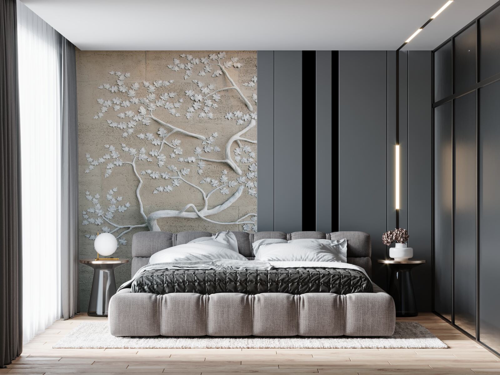 Fototapeta kwitnące drzewo sakura