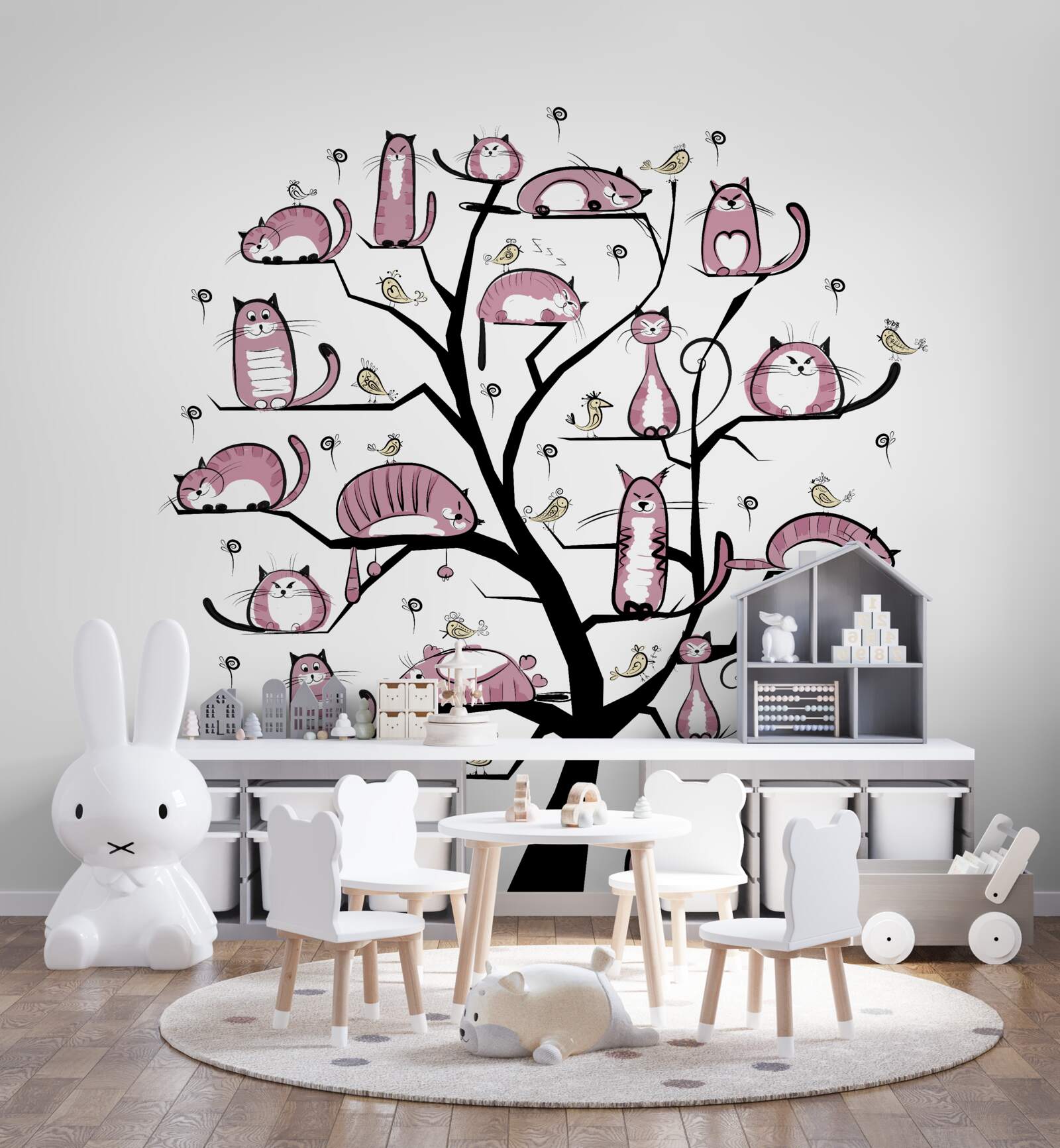 Fototapeta drzewo kota