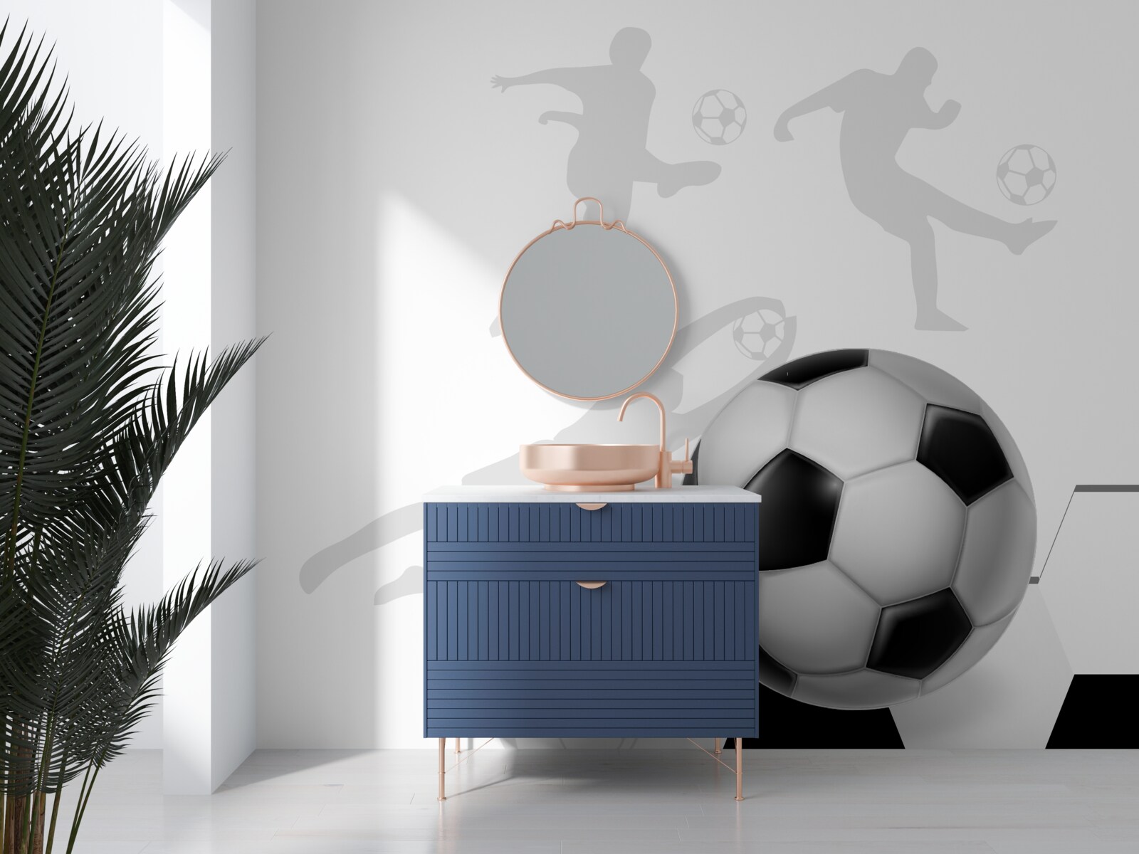 Fototapeta duża piłka nożna