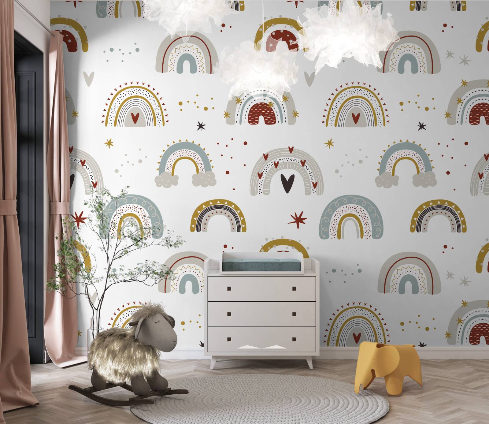 Fototapeta wszelkiego rodzaju abstrakcyjne tęcze