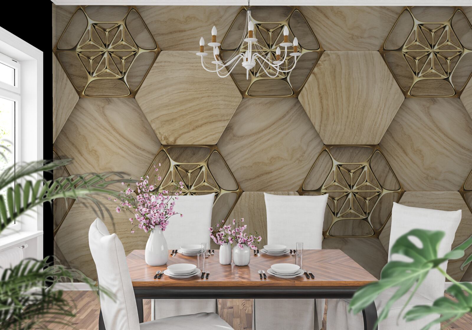 Fototapeta podłoga w abstrakcyjnym stylu