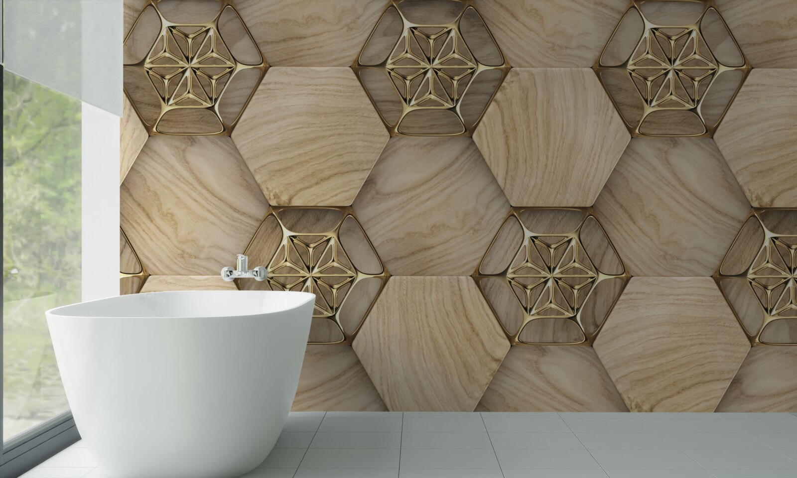 Fototapeta podłoga w abstrakcyjnym stylu