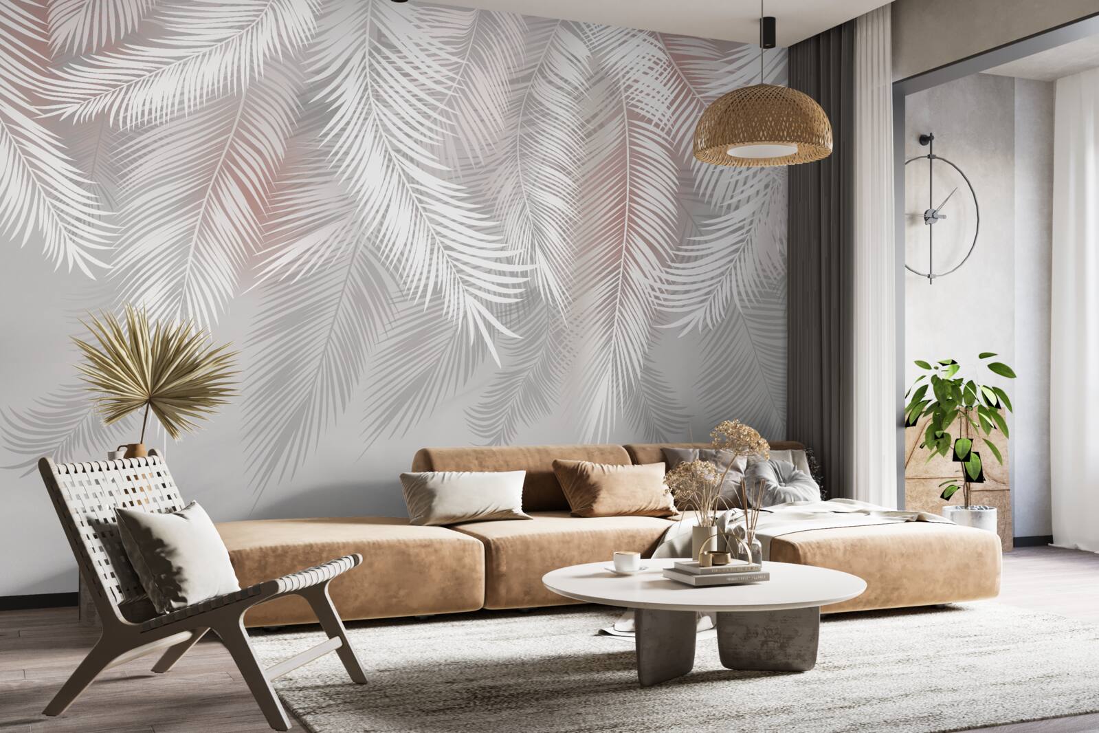 Fototapeta liście białe, kruche i delikatne