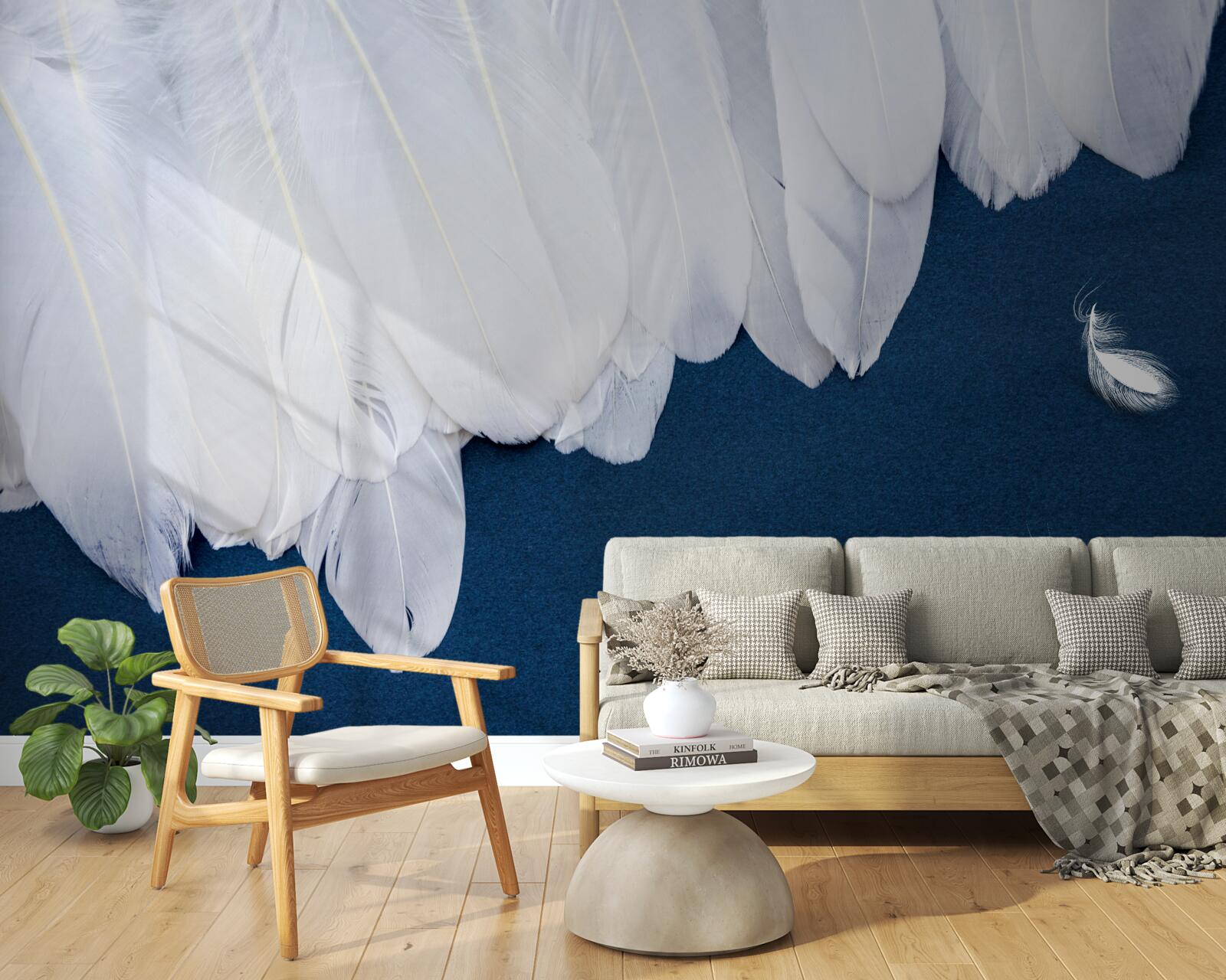 Fototapeta lekki delikatny puch