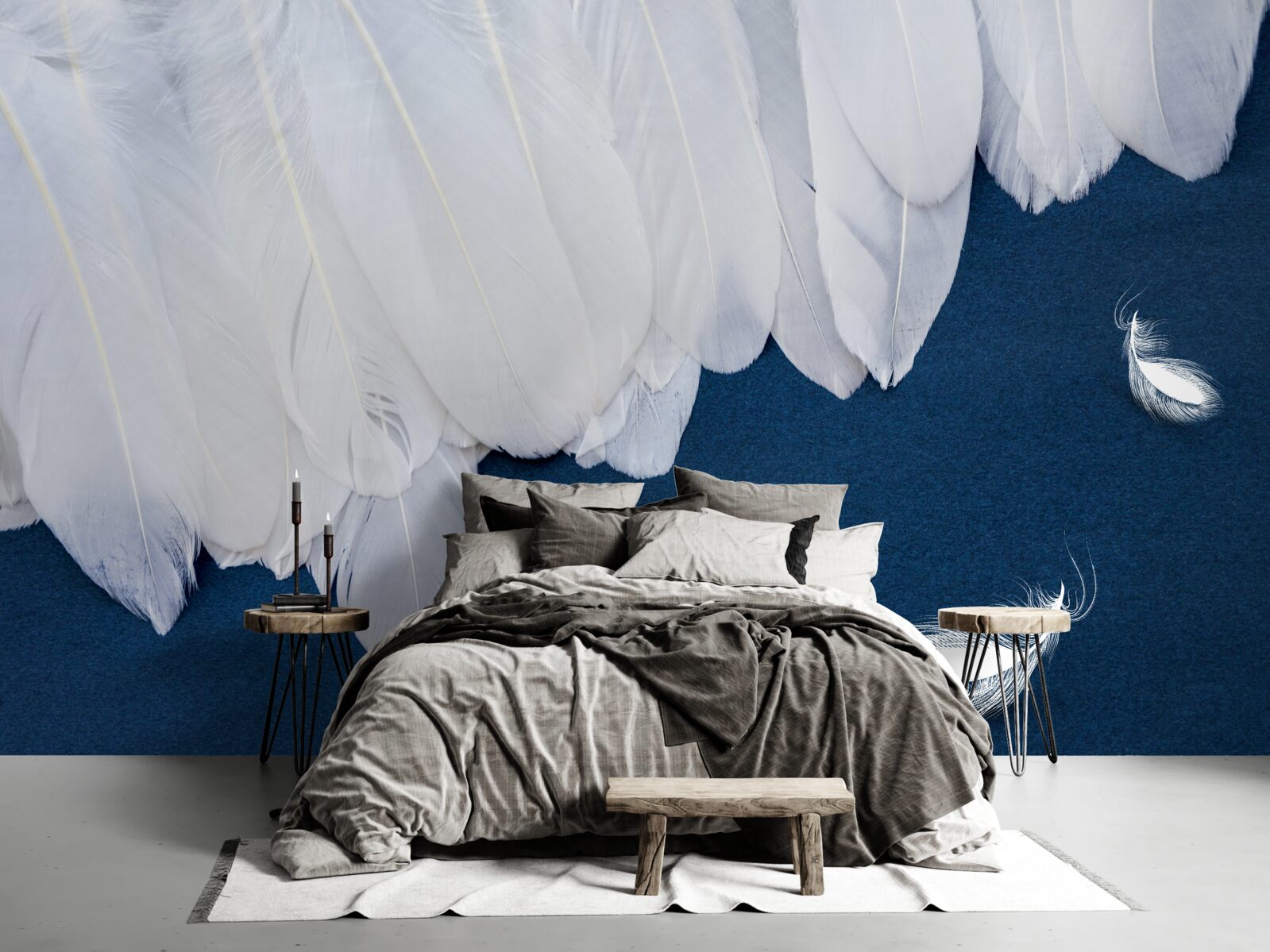 Fototapeta lekki delikatny puch