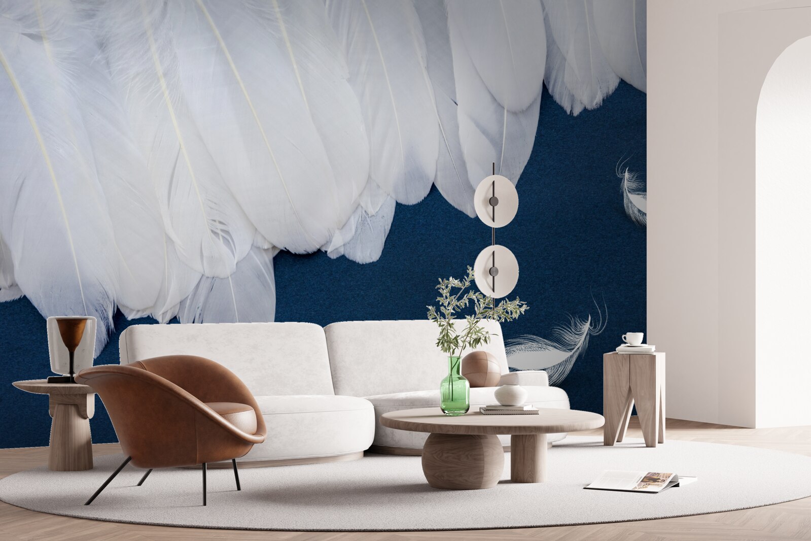 Fototapeta lekki delikatny puch