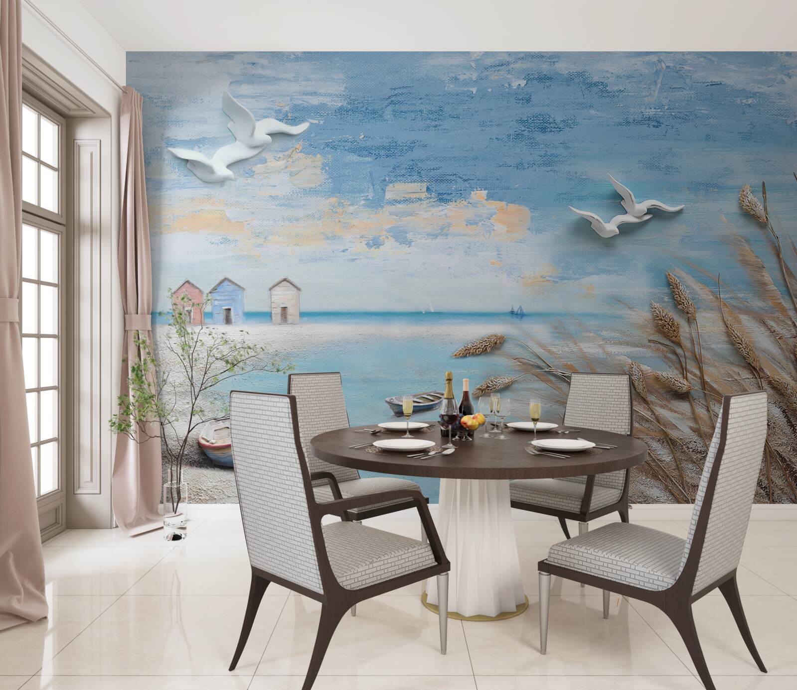 Fototapeta wybrzeże w sezonie jesiennym