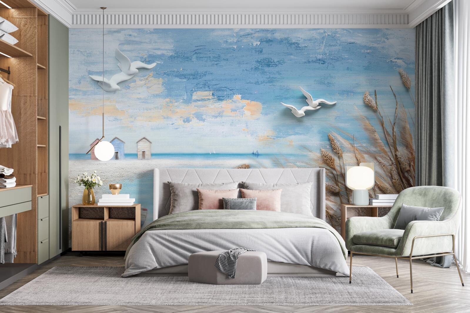 Fototapeta wybrzeże w sezonie jesiennym