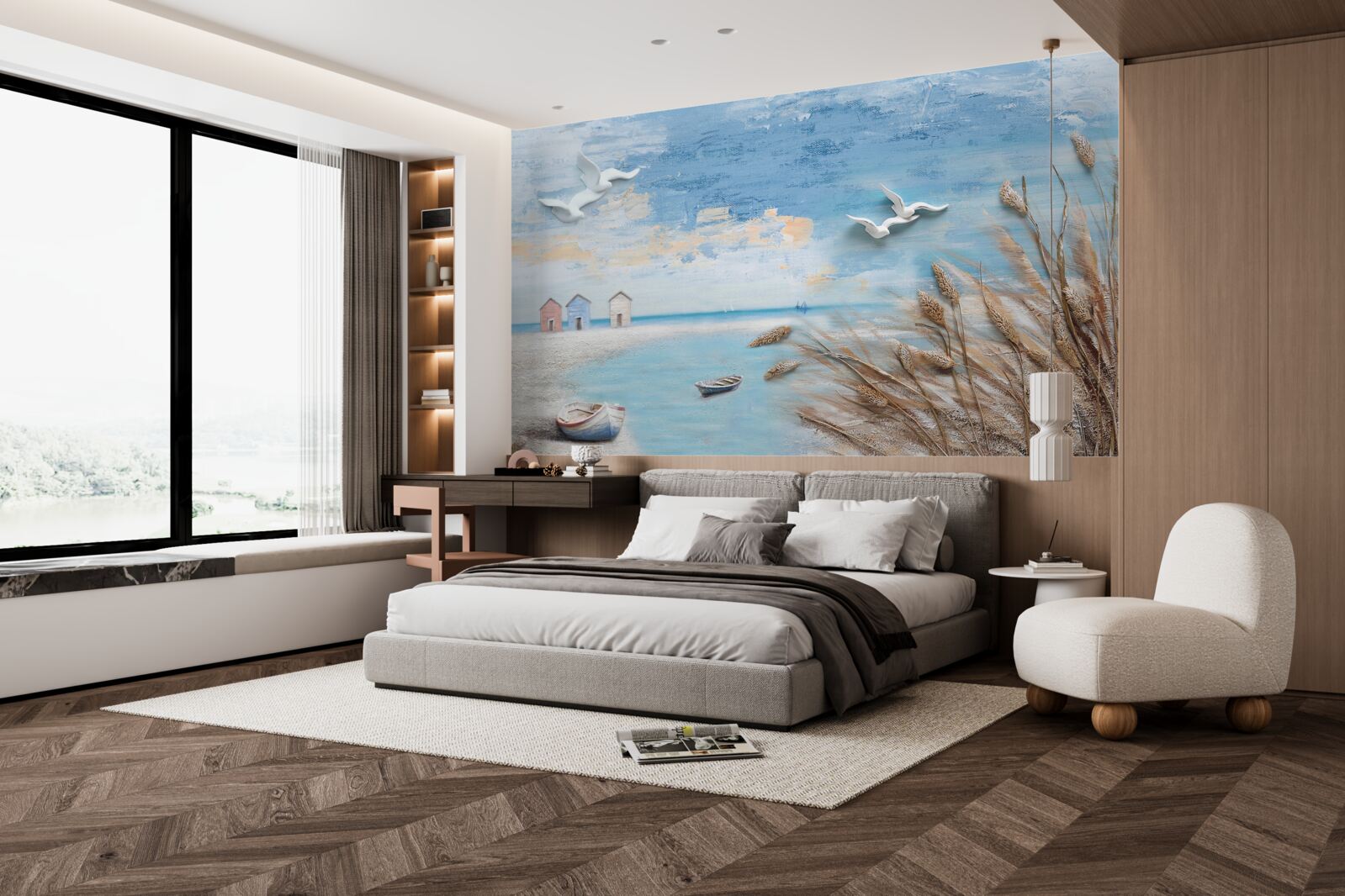 Fototapeta wybrzeże w sezonie jesiennym