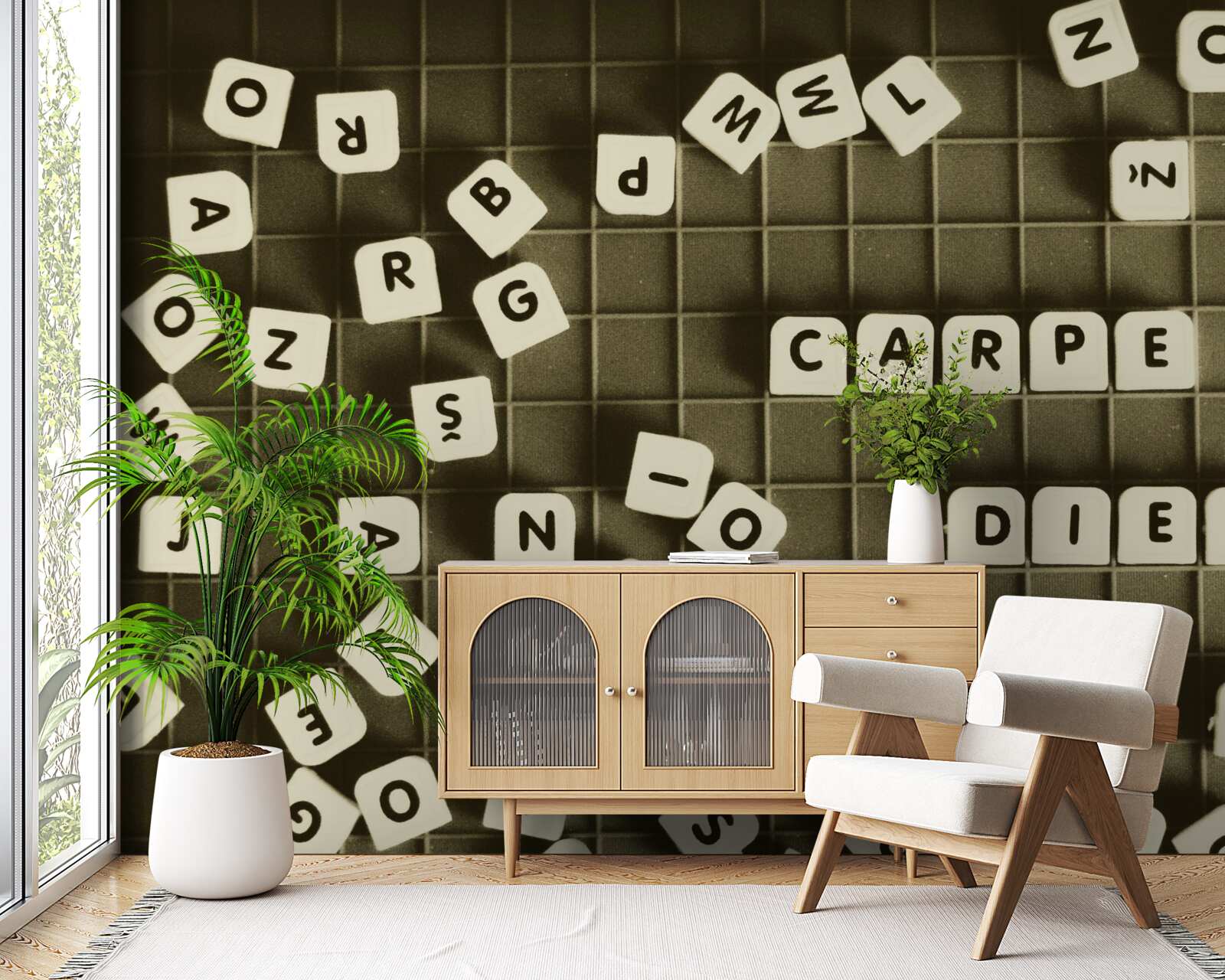 Fototapeta gra słów