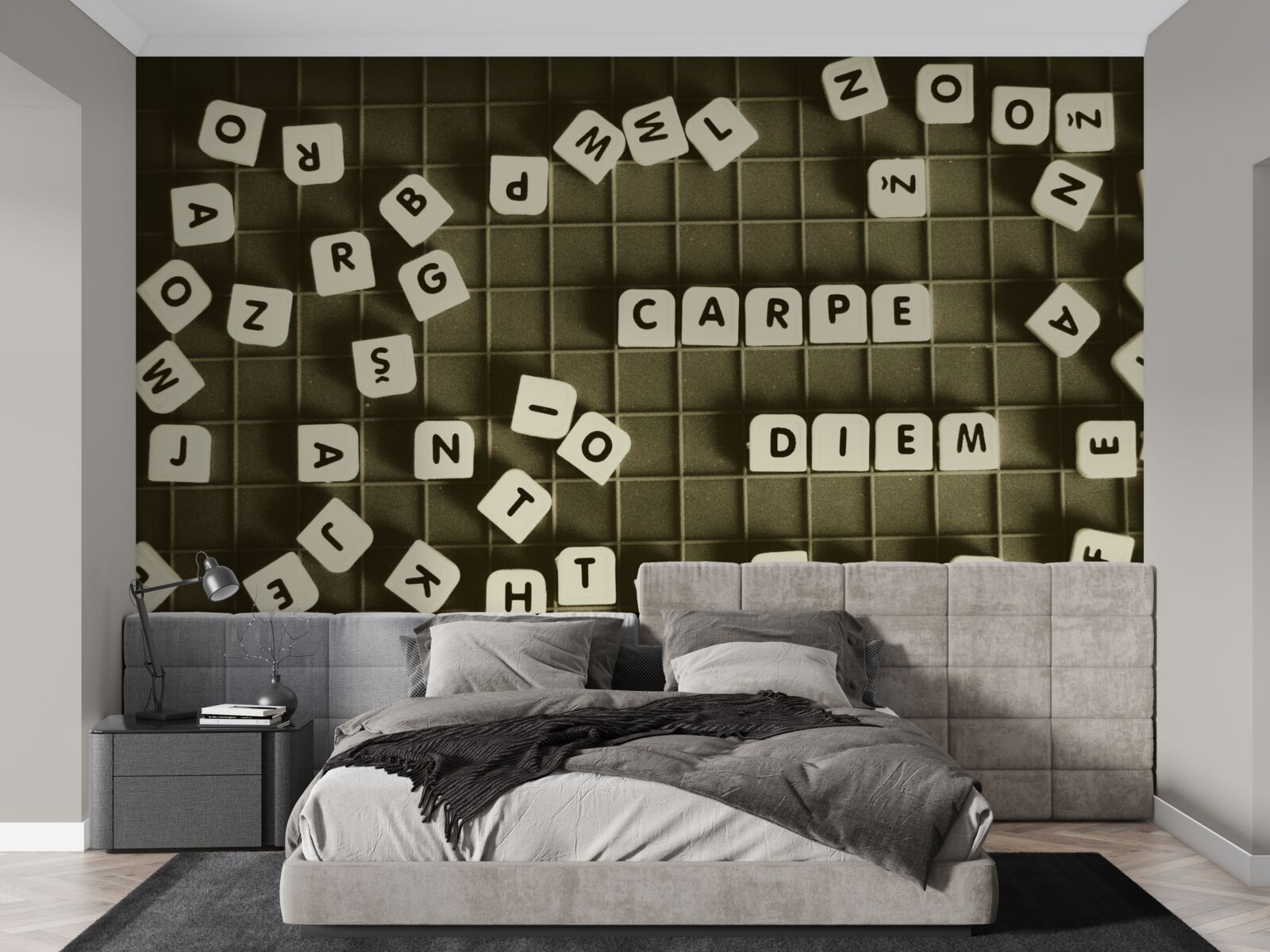 Fototapeta gra słów