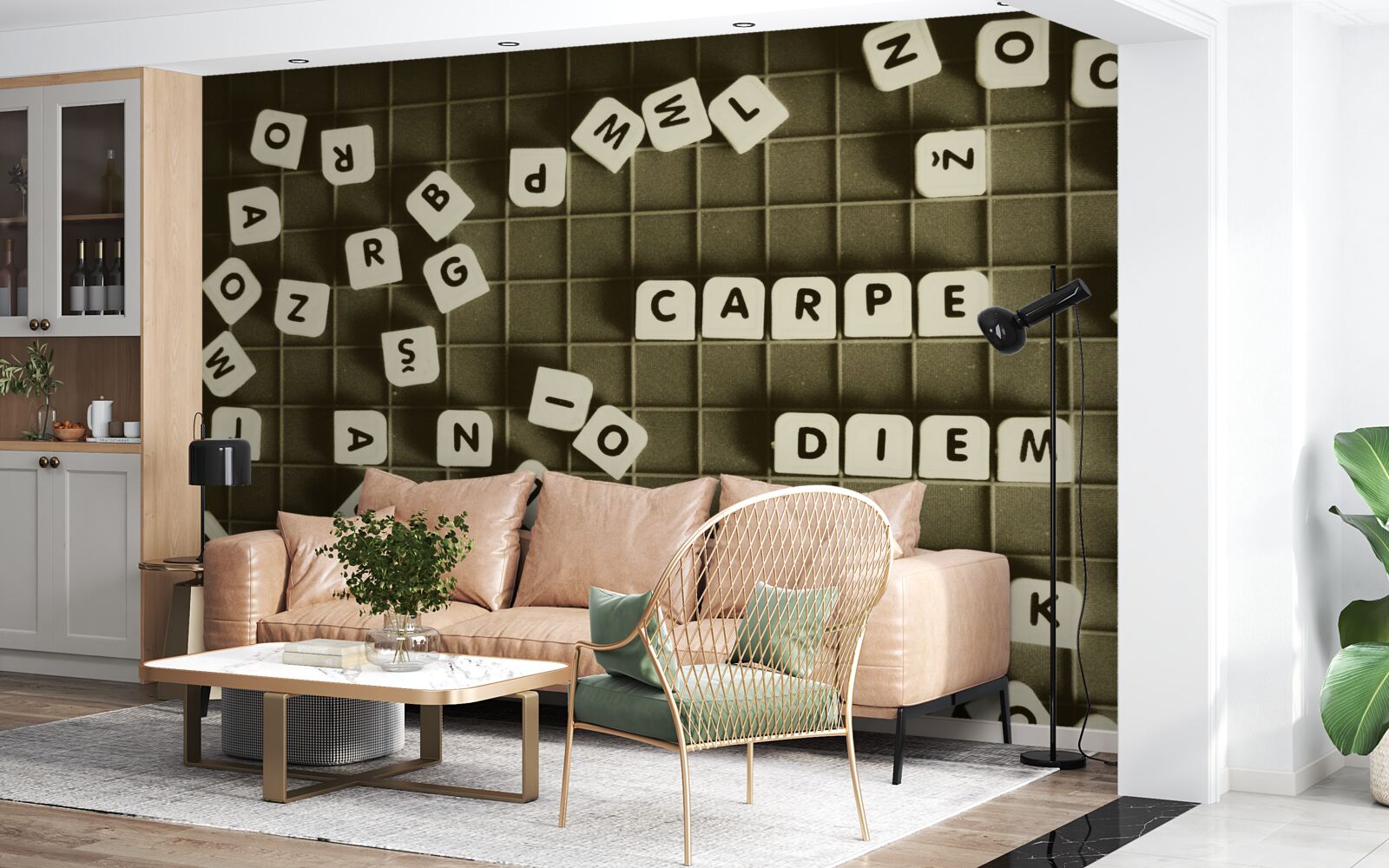 Fototapeta gra słów