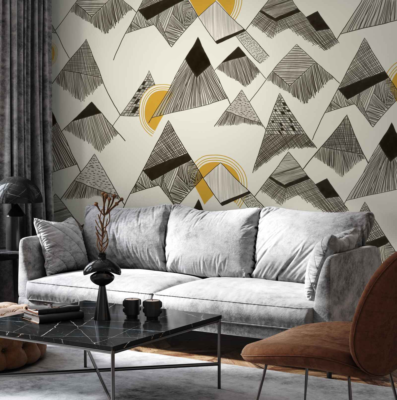 Fototapeta ostre szczyty i szczyty górskie