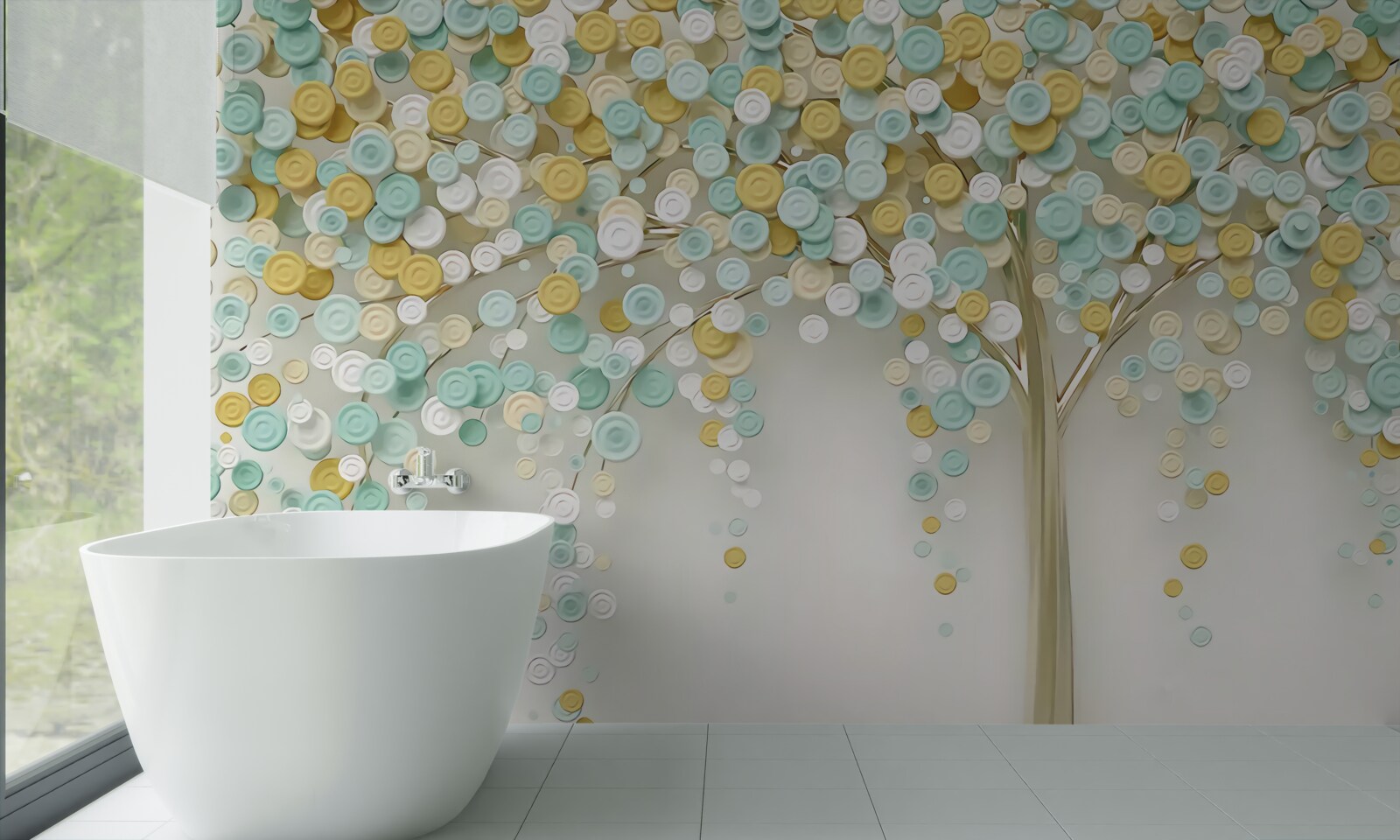 Fototapeta blask letnich odcieni na drewnie