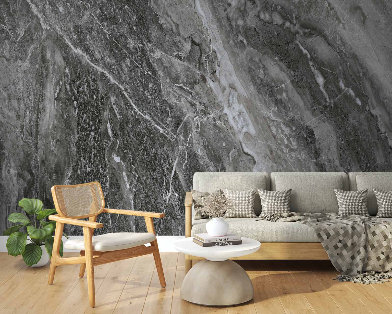 Fototapeta marmurowa abstrakcja w ryku grzmotu