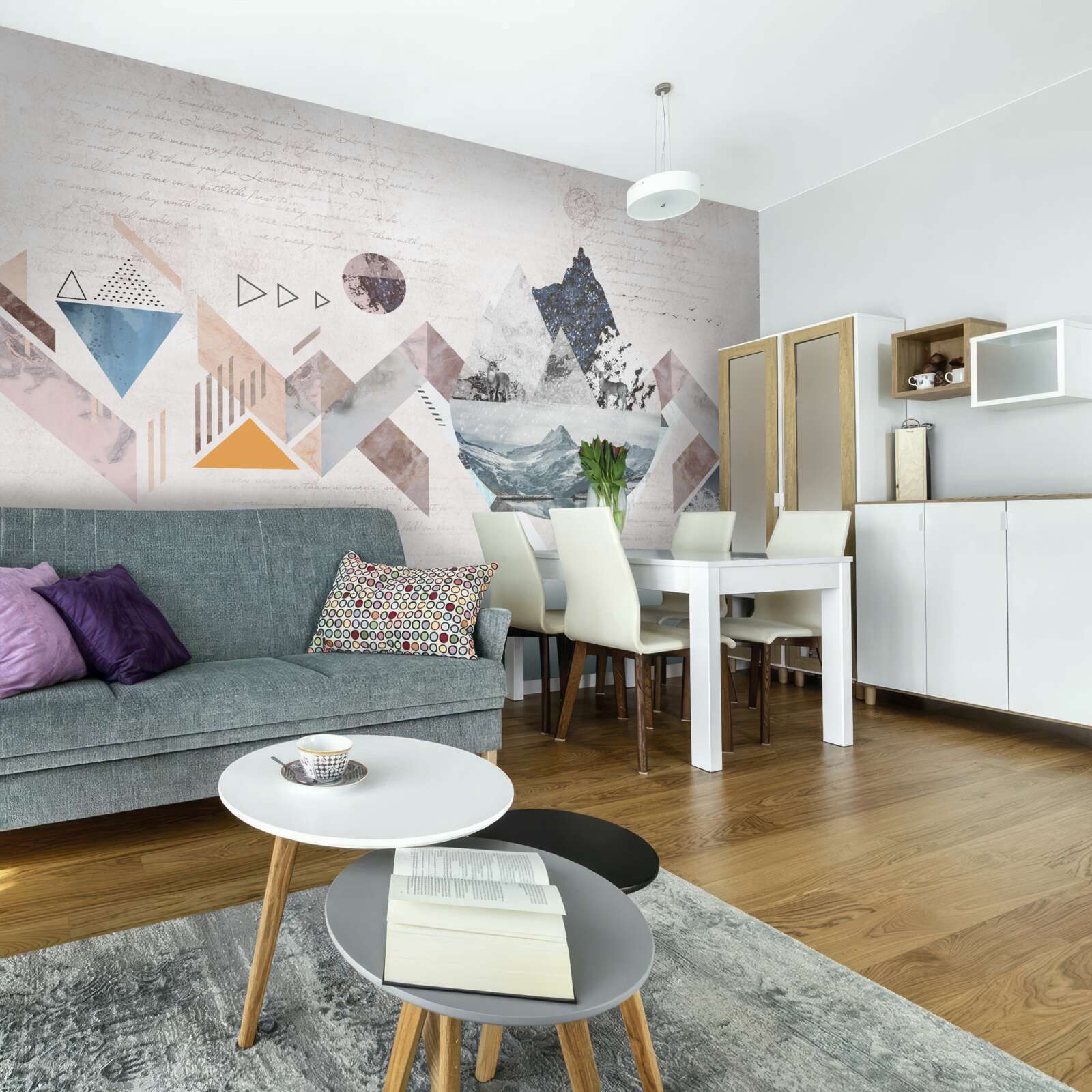 Fototapeta zimowy szkic szalejącego chaosu wodnego