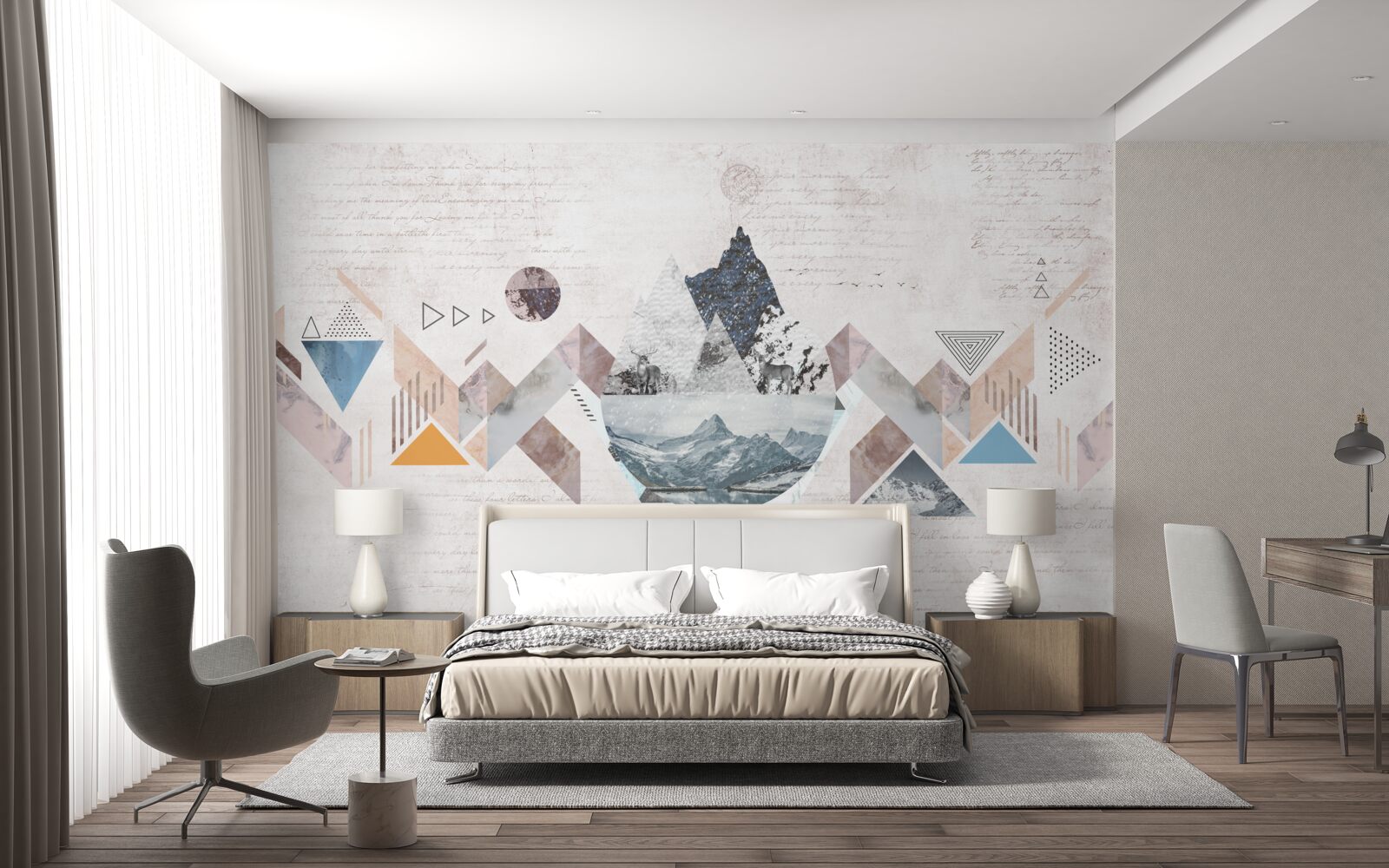 Fototapeta zimowy szkic szalejącego chaosu wodnego