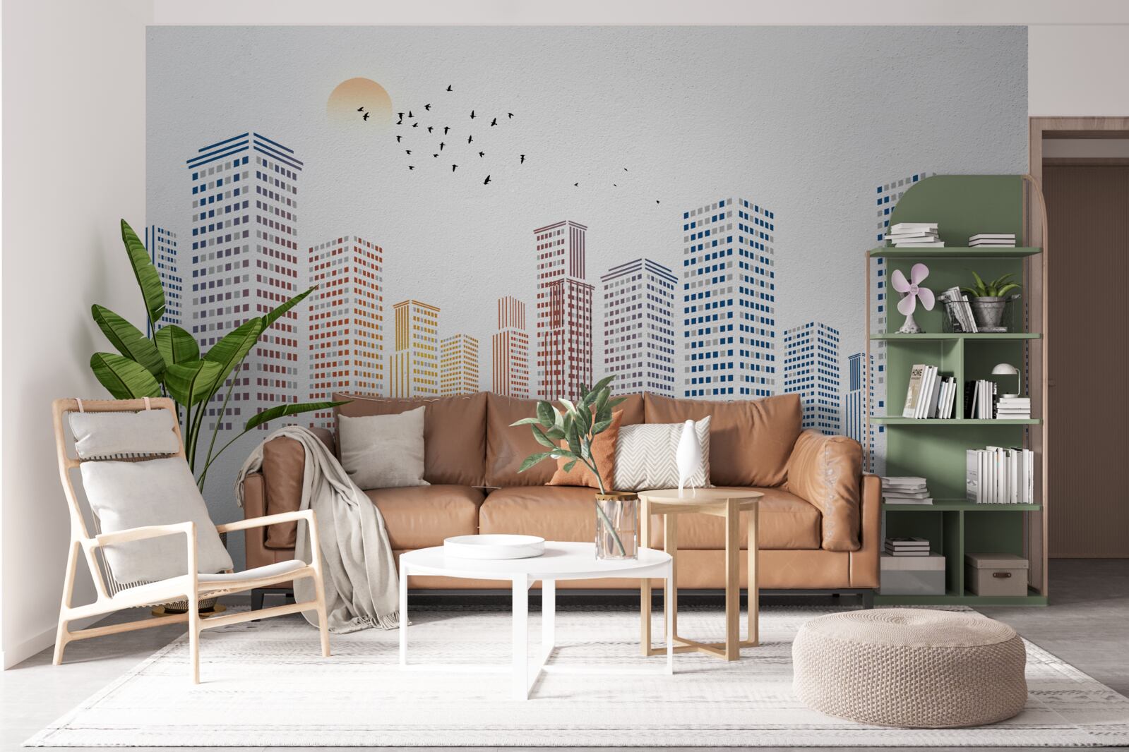 Fototapeta współczesne panoramy miasta