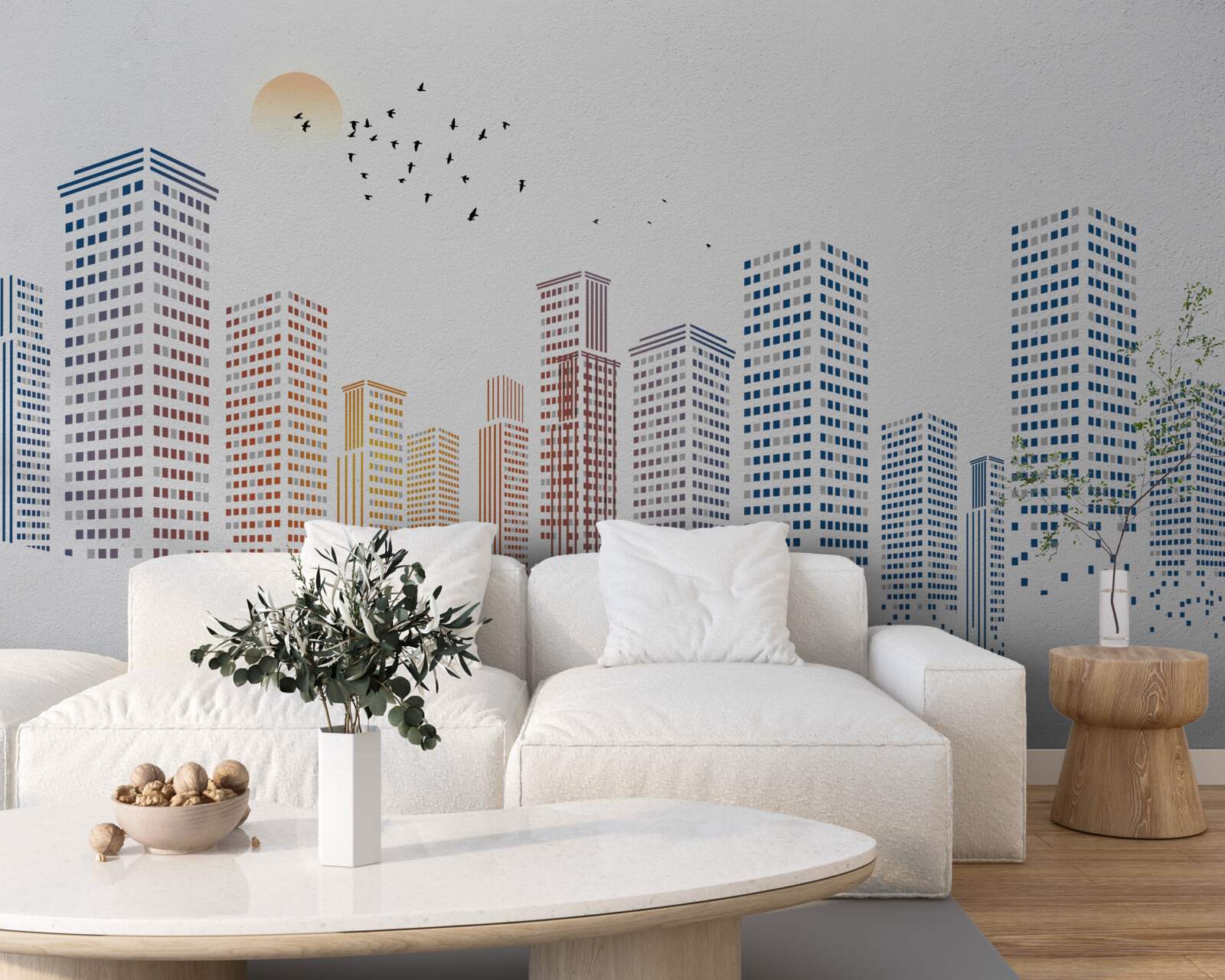 Fototapeta współczesne panoramy miasta