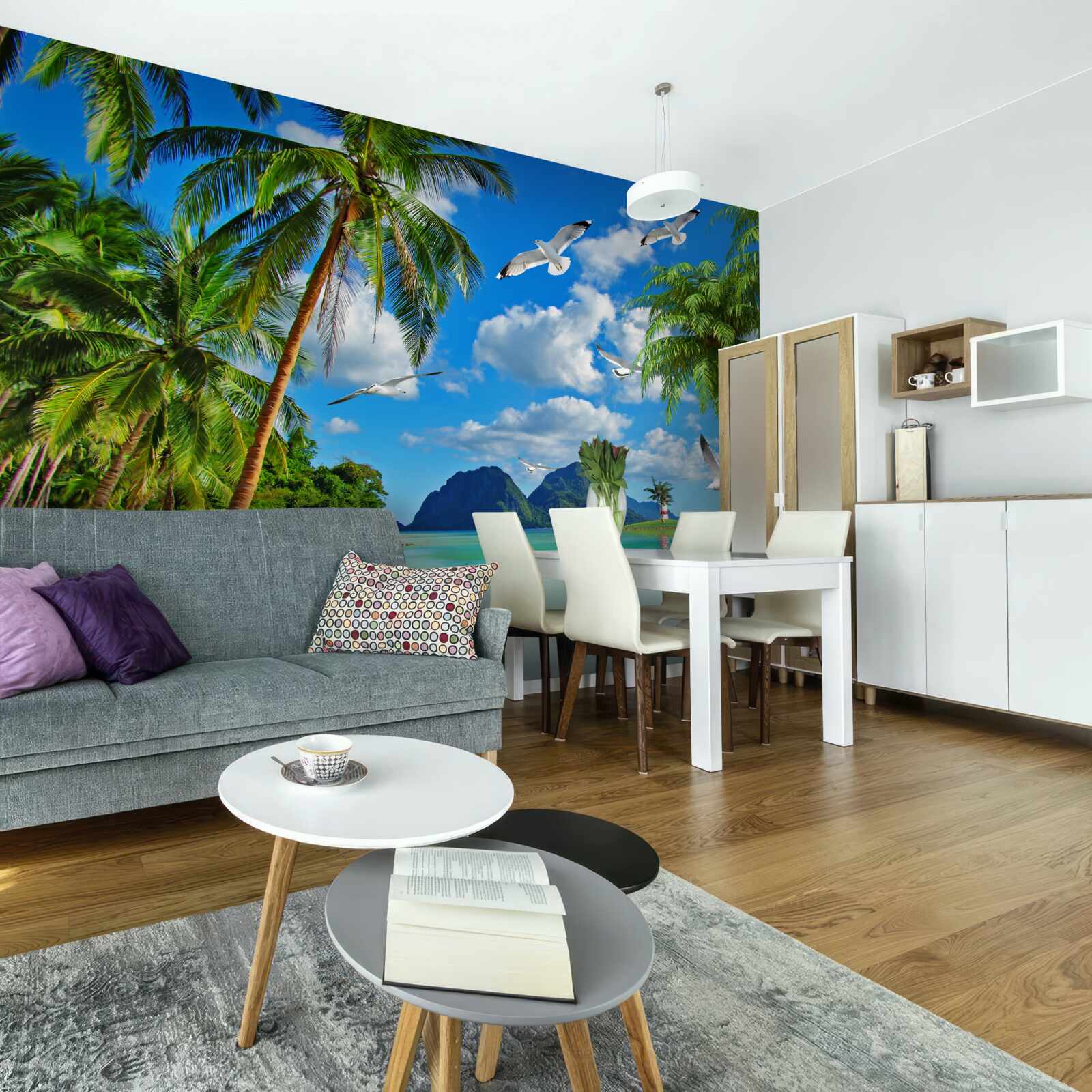 Fototapeta raj w tropikach