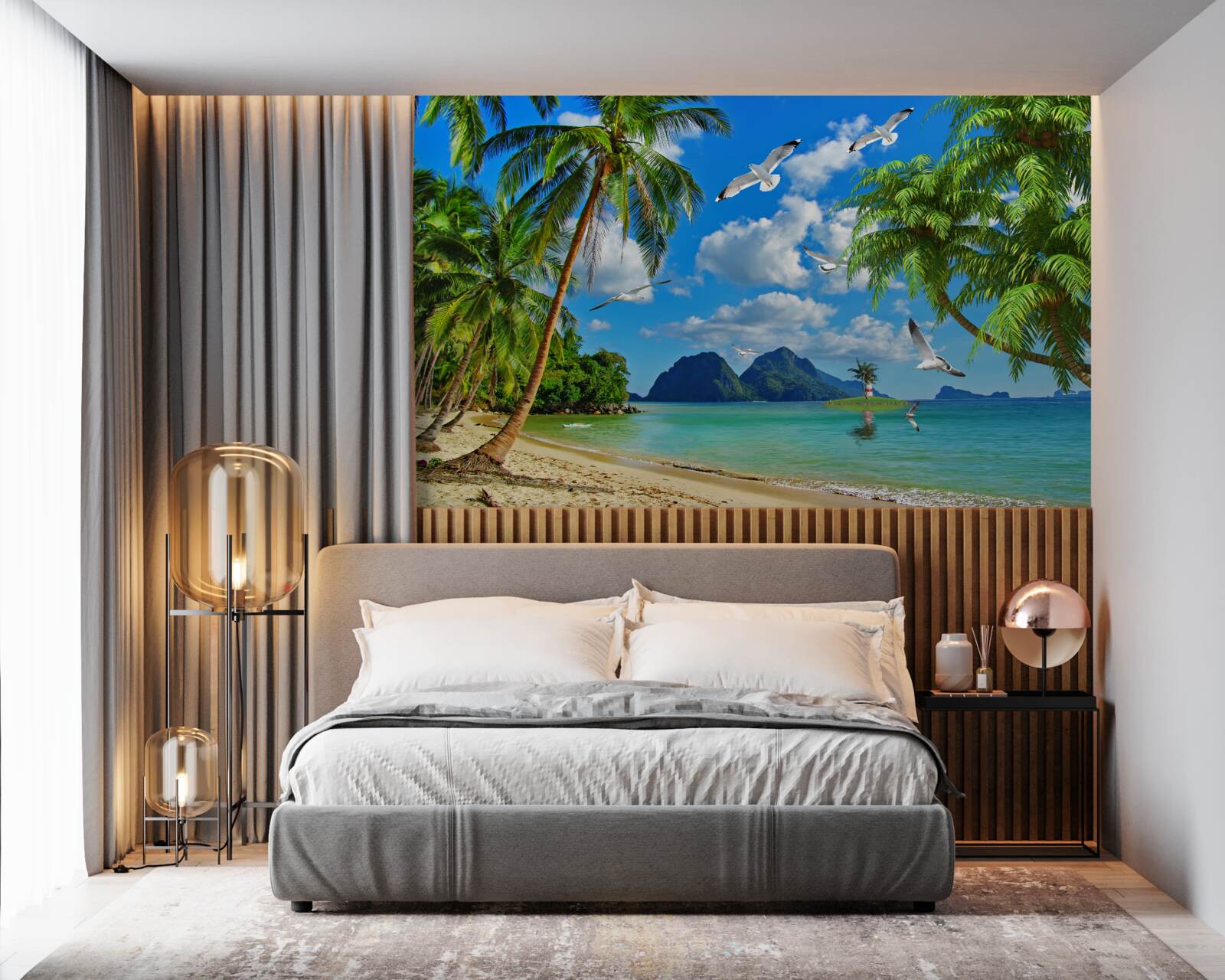 Fototapeta raj w tropikach