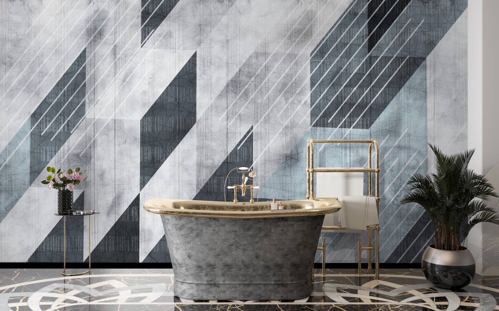 Fototapeta obiecujące bloki