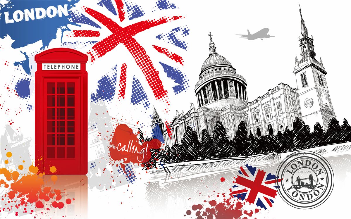 Fototapeta wybitny symbol londynu