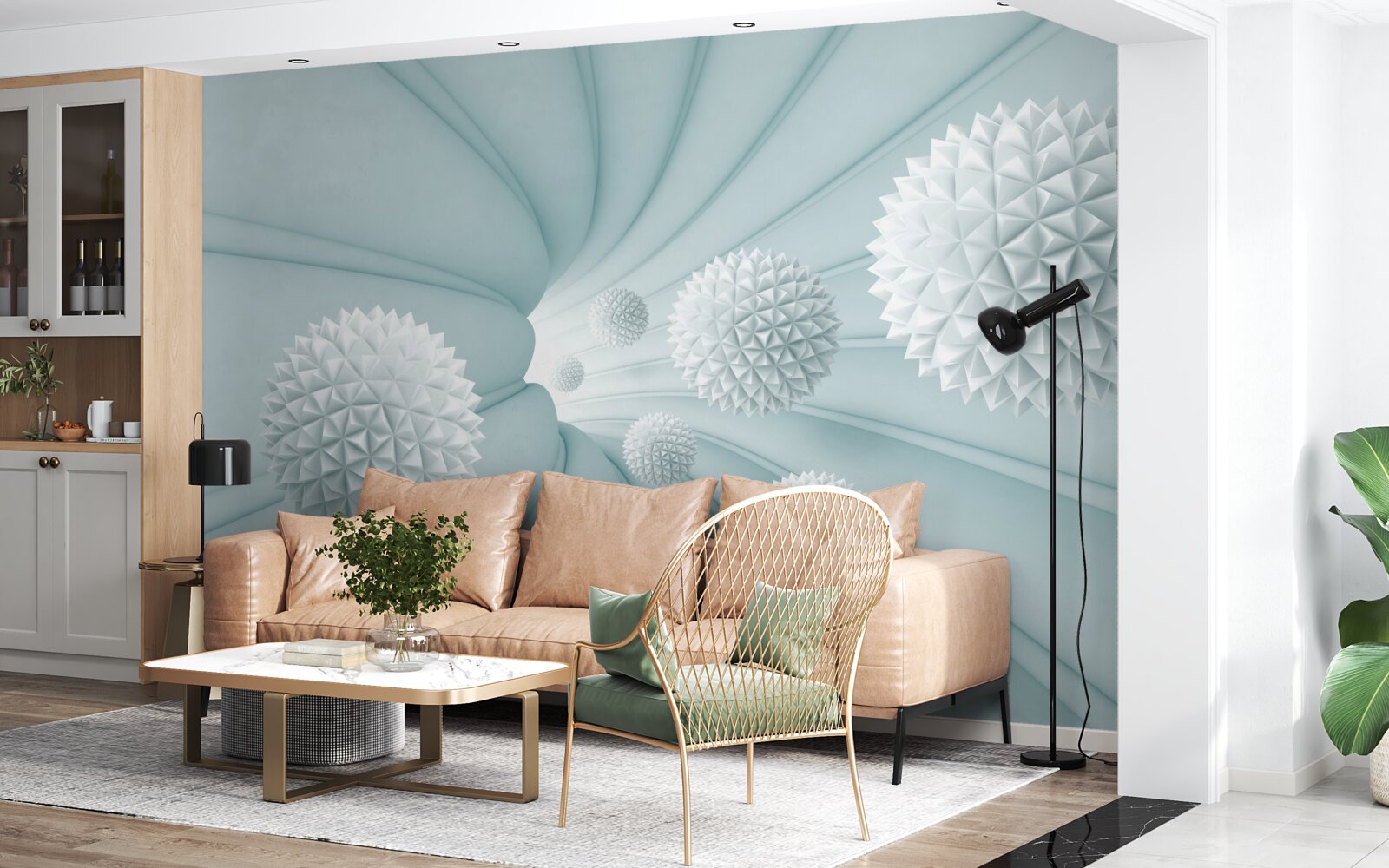 Fototapeta piłki latające przez tunel