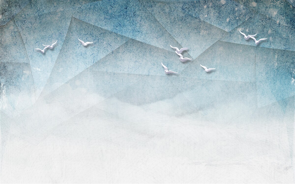 Fototapeta staw pełni funkcję strefy zarośli dla ptaków