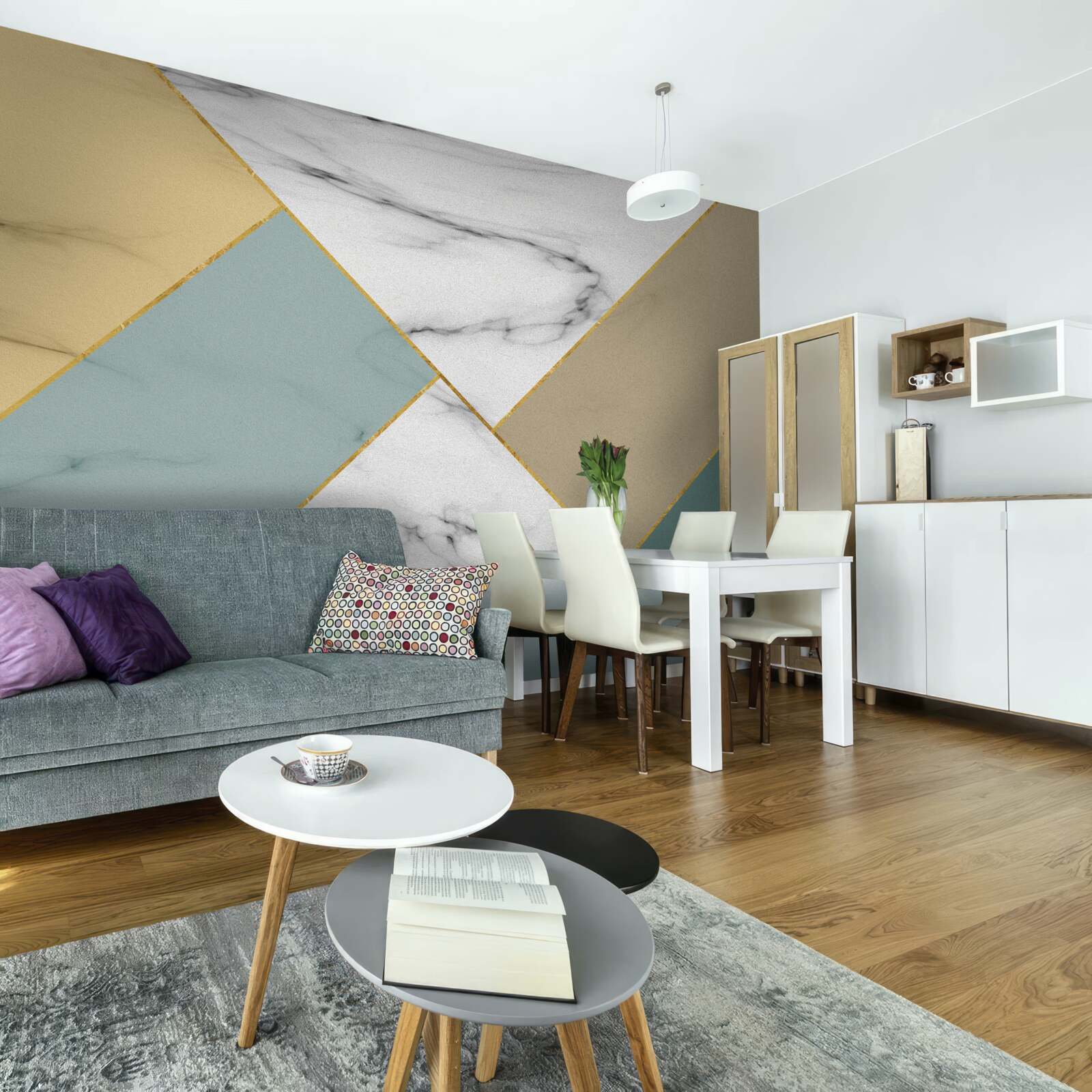 Fototapeta wielobarwny marmurowy kamień